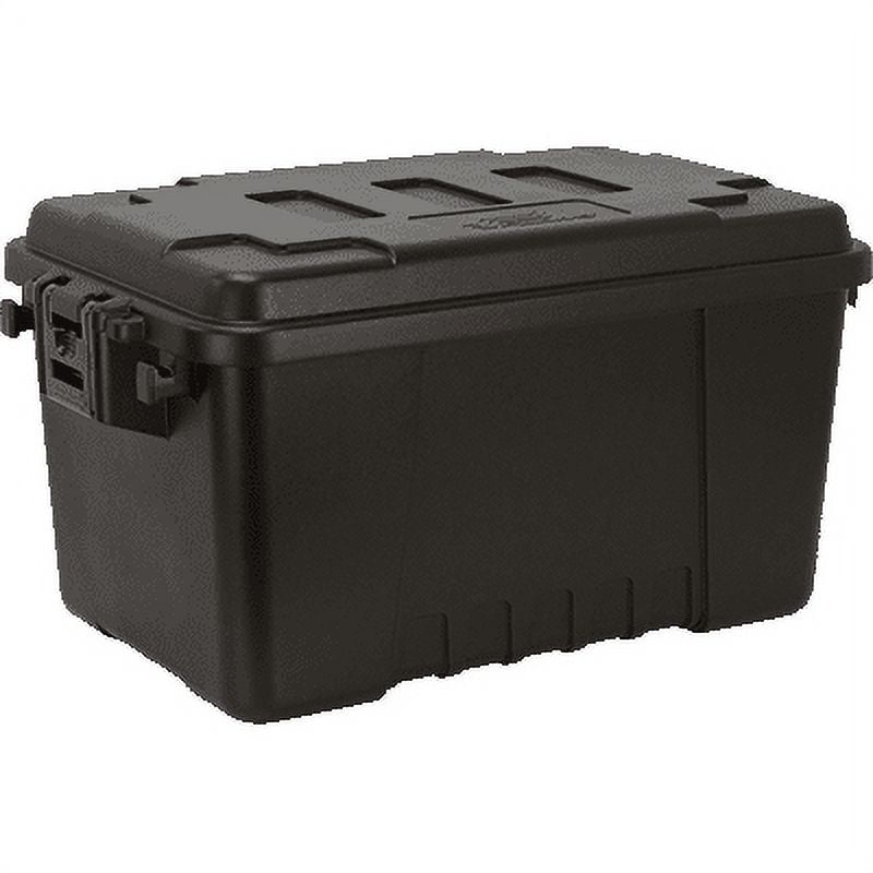 Plano Sportsman Trunk Heavy-Duty Storage Bin (Black, 56-Quart) kdib8