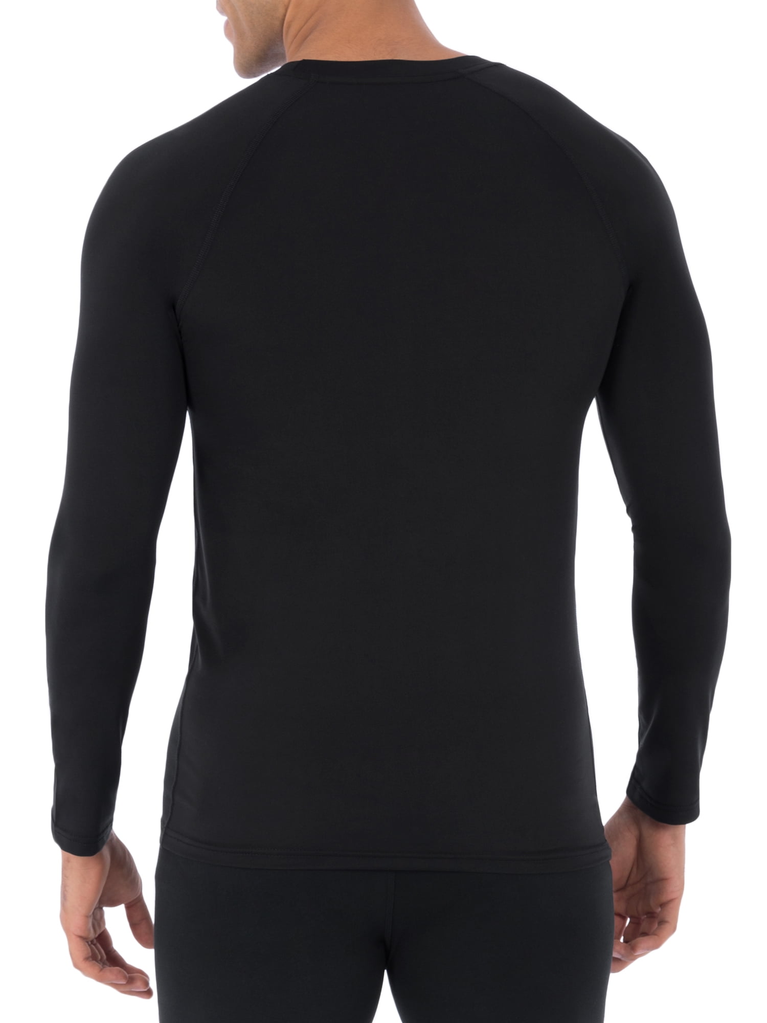 Russell Men's L2 Performance Baselayer Thermal Long Sleeve Top (Black, M-5XL) ezgis