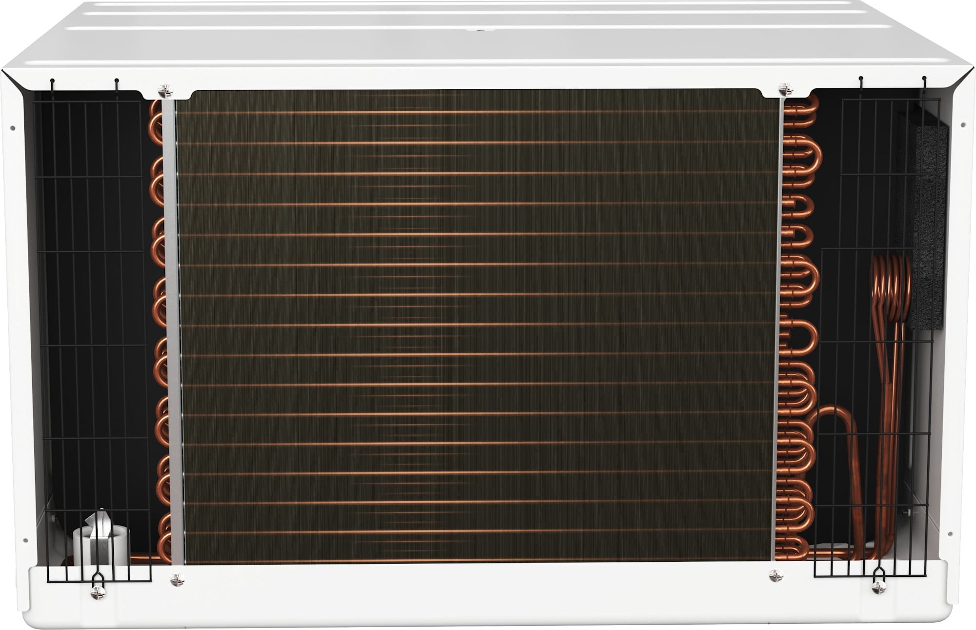 Durastar 14000 BTU Through the Wall Air Conditioner with 10000 BTU Supplemental Heating and Remote Control (White, 208/230V) hnplj