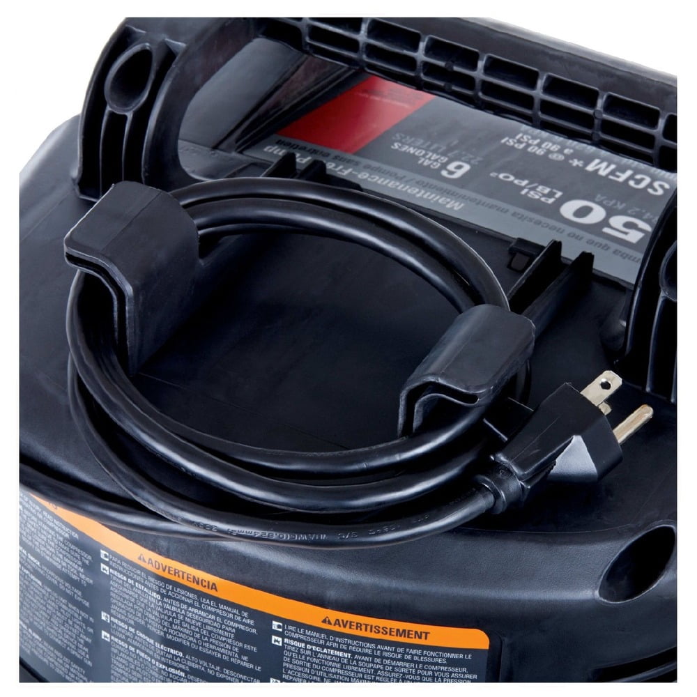 PORTER-CABLE C2002-ECOM Oil-Free Pancake Air Compressor (6 gal) uhukt
