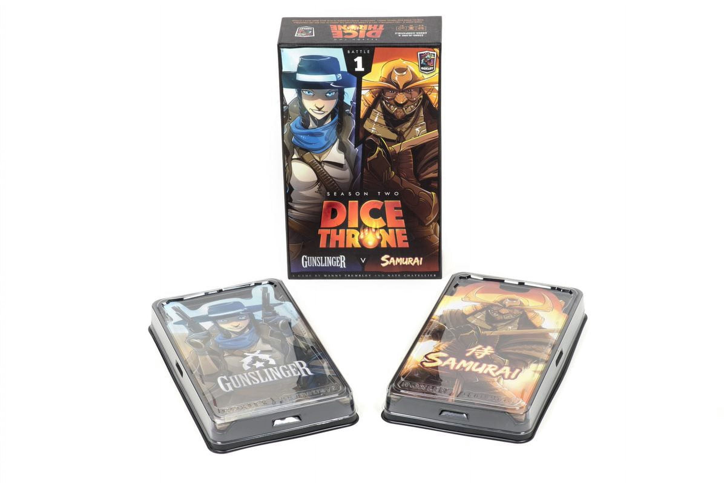 Dice Throne Season Two Battle Chest Gunslinger Vs Samurai (1 Pack) v9mba
