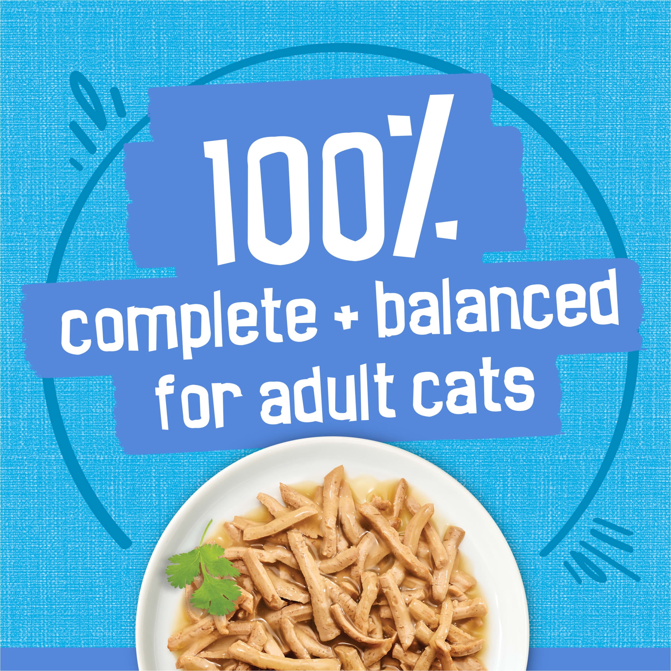 Purina Friskies Shreds Ocean Whitefish and Tuna Wet Cat Food (5.5 oz) hl2mz