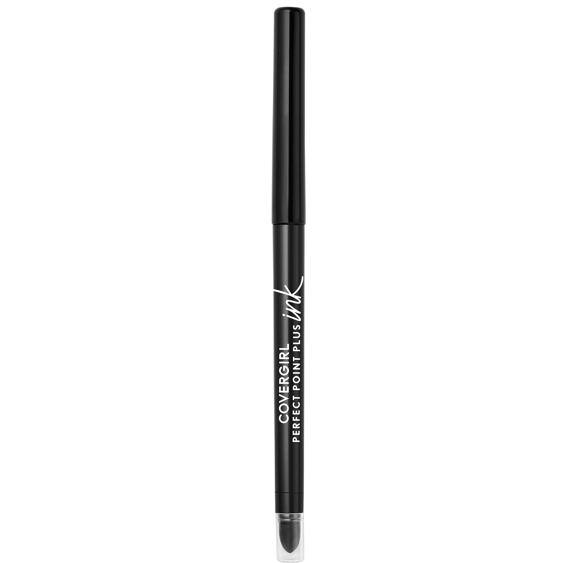 COVERGIRL Perfect Point Plus Ink Eyeliner, Waterproof Gel Formula, Long-lasting Precision Tip (Matte Jet Black, 0.01 oz) 0zh2p