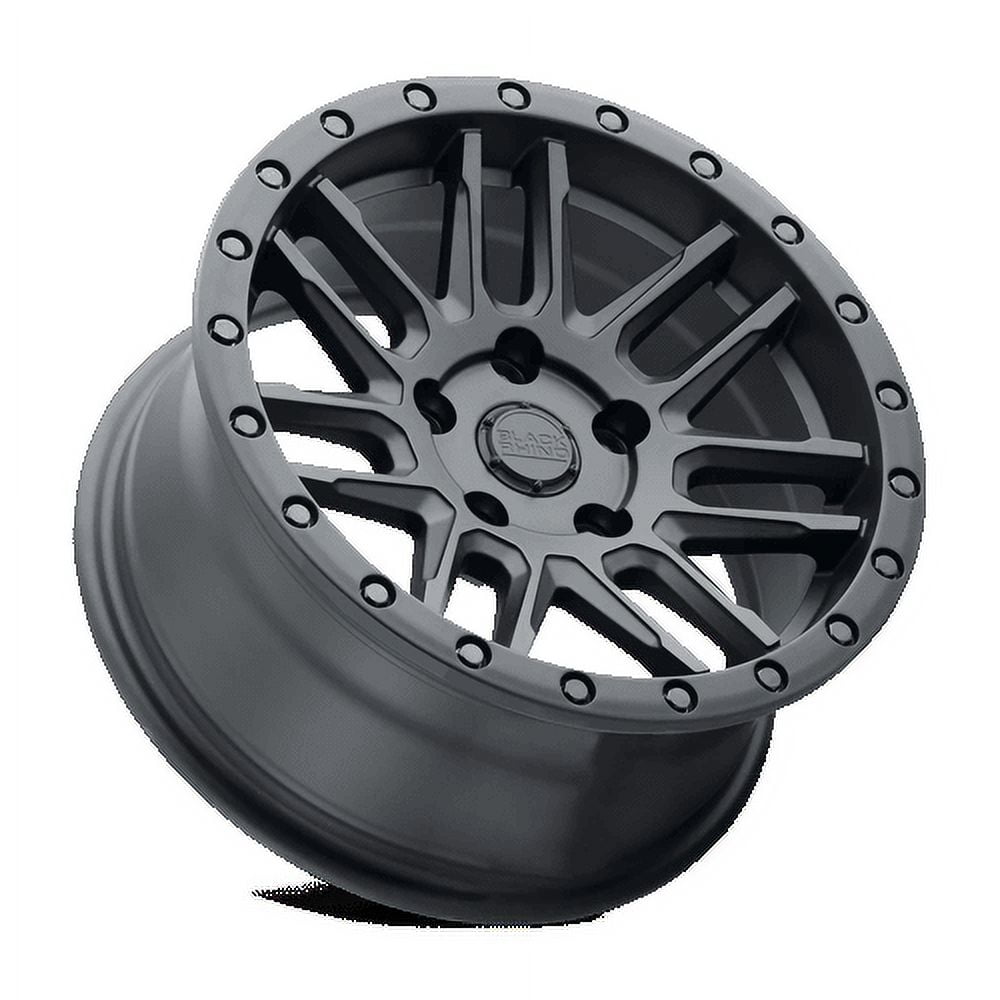 Black Rhino BRACH Cast Aluminum Wheel (Matte Black, 17x8 in) xt362