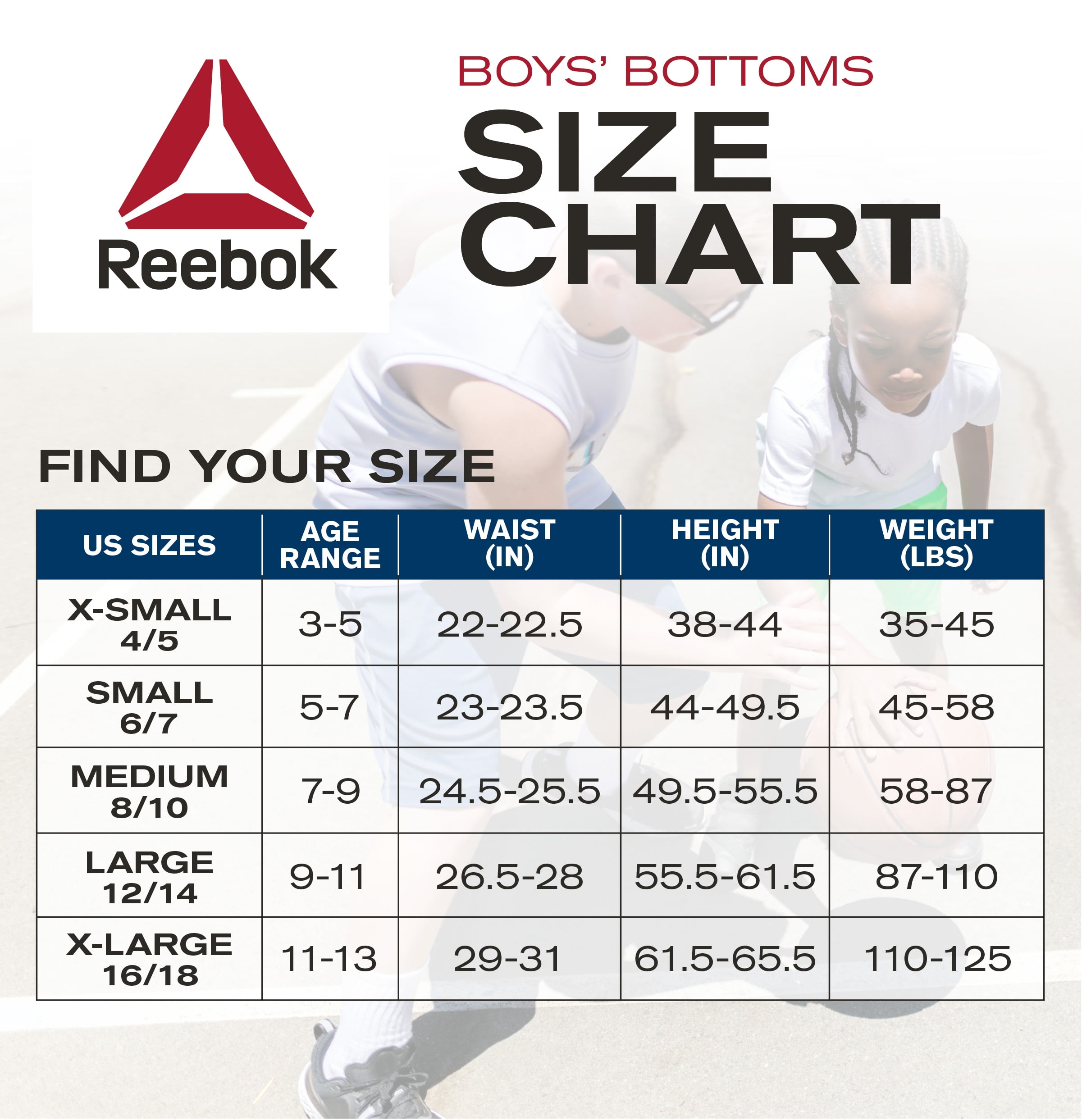 Reebok Boys Performance Boxer Brief Underwear (Blue, 5-Pack, Size S-XL) wbxde