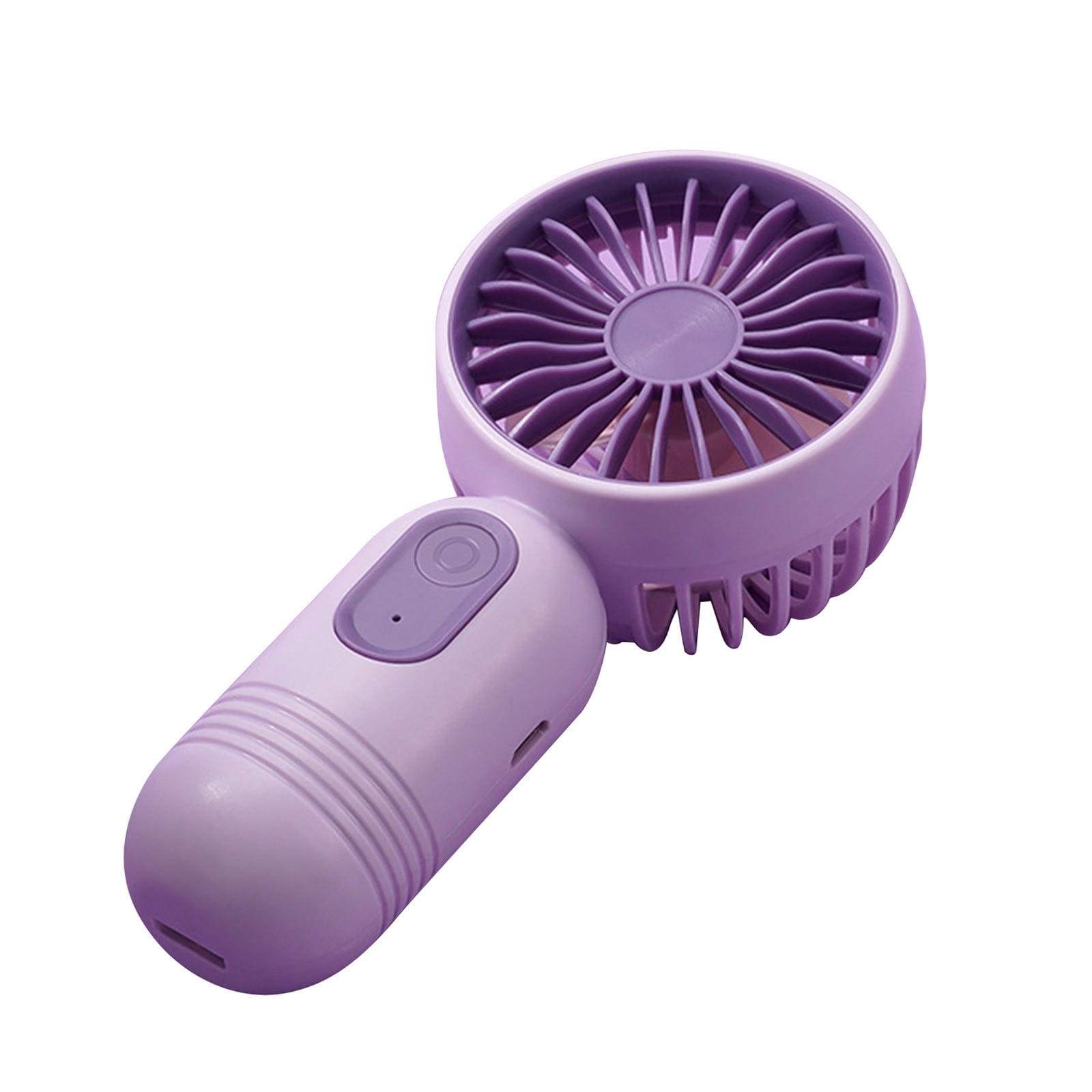 Elainilye Handheld Mini Fan, Portable USB Rechargeable Pocket Fan for Travel and Lash Drying (1 Pack) nw1wg