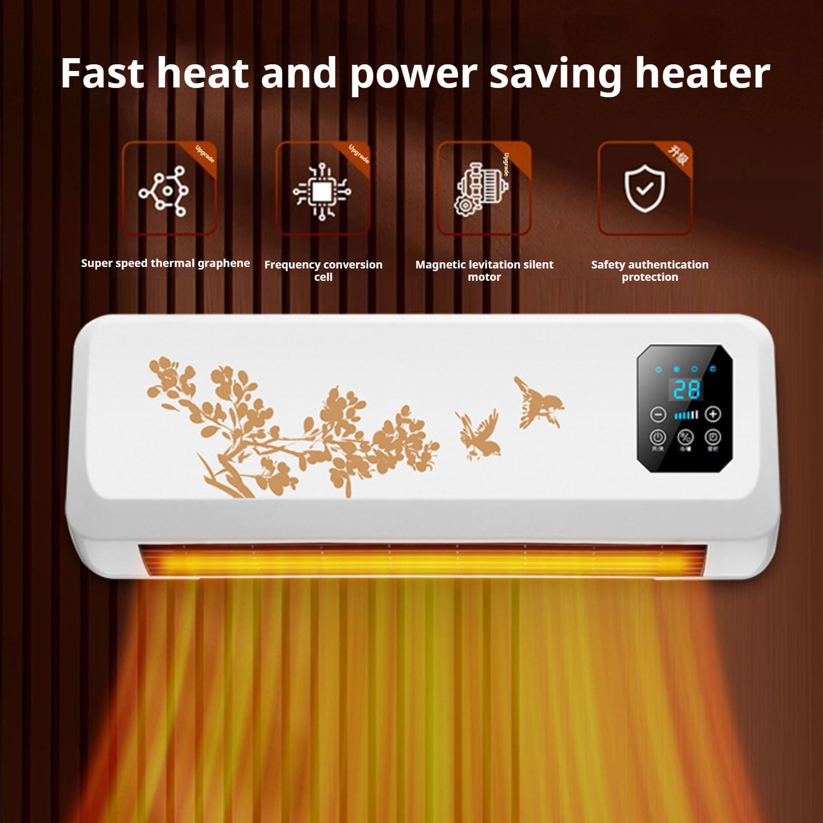 FYHALE 5,000 BTU Window Air Conditioner with Remote Control (White, 250 Sq. ft. Coverage) ah9kv