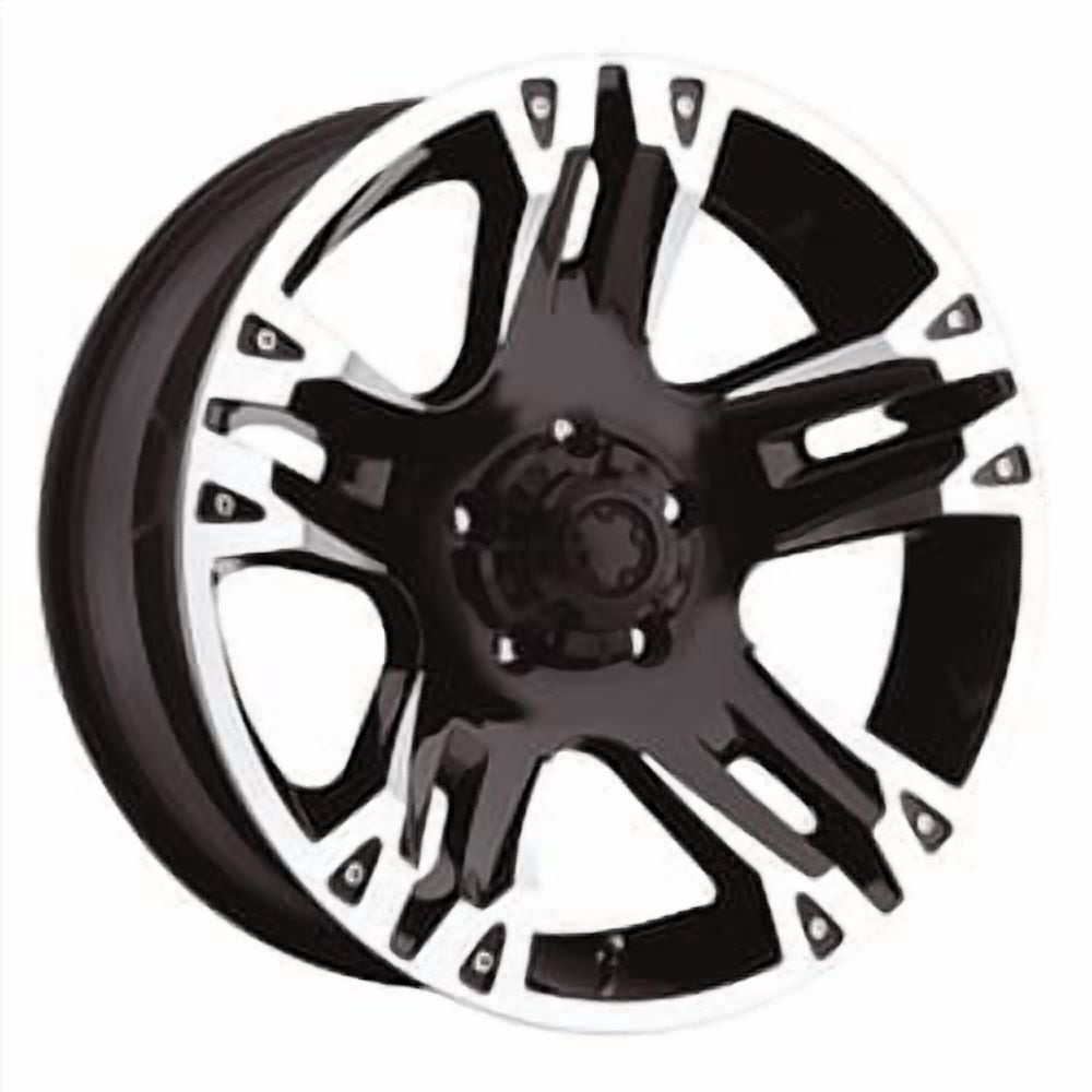 Ultra 235B Maverick Wheel (Gloss Black Diamond Cut, 18x9 in) ir4df
