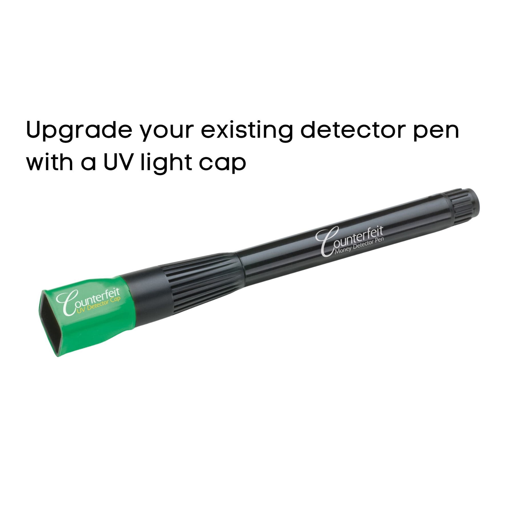 Dri Mark Dual Test UV Light Attachment for Counterfeit Detection Pens (5 Pack) 5f3aj