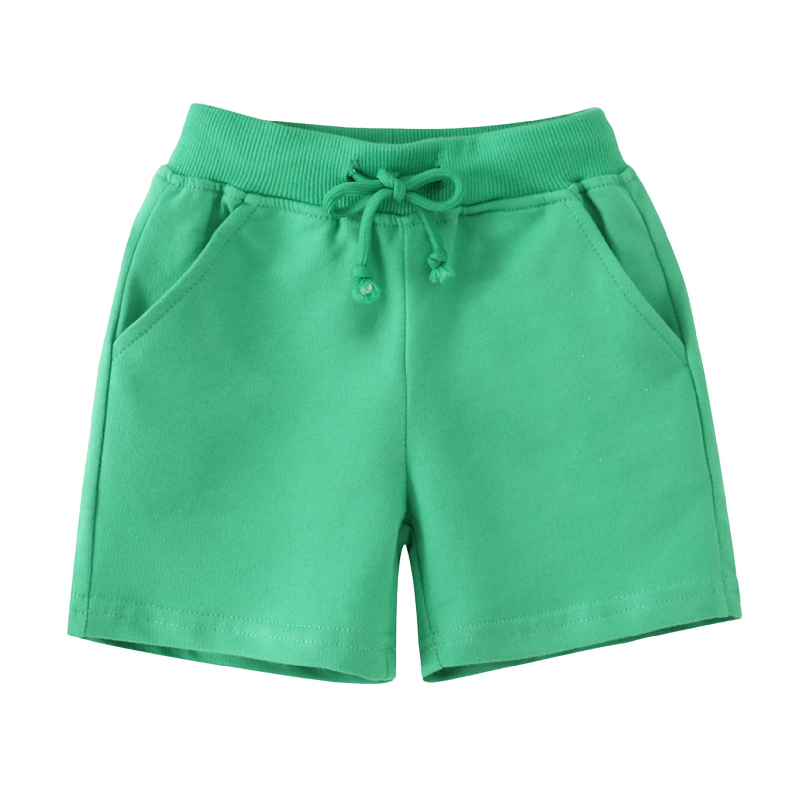 Zanarzt Boys Athletic Shorts Casual Summer Playwear (Green, 4-5 Years) h8f3b