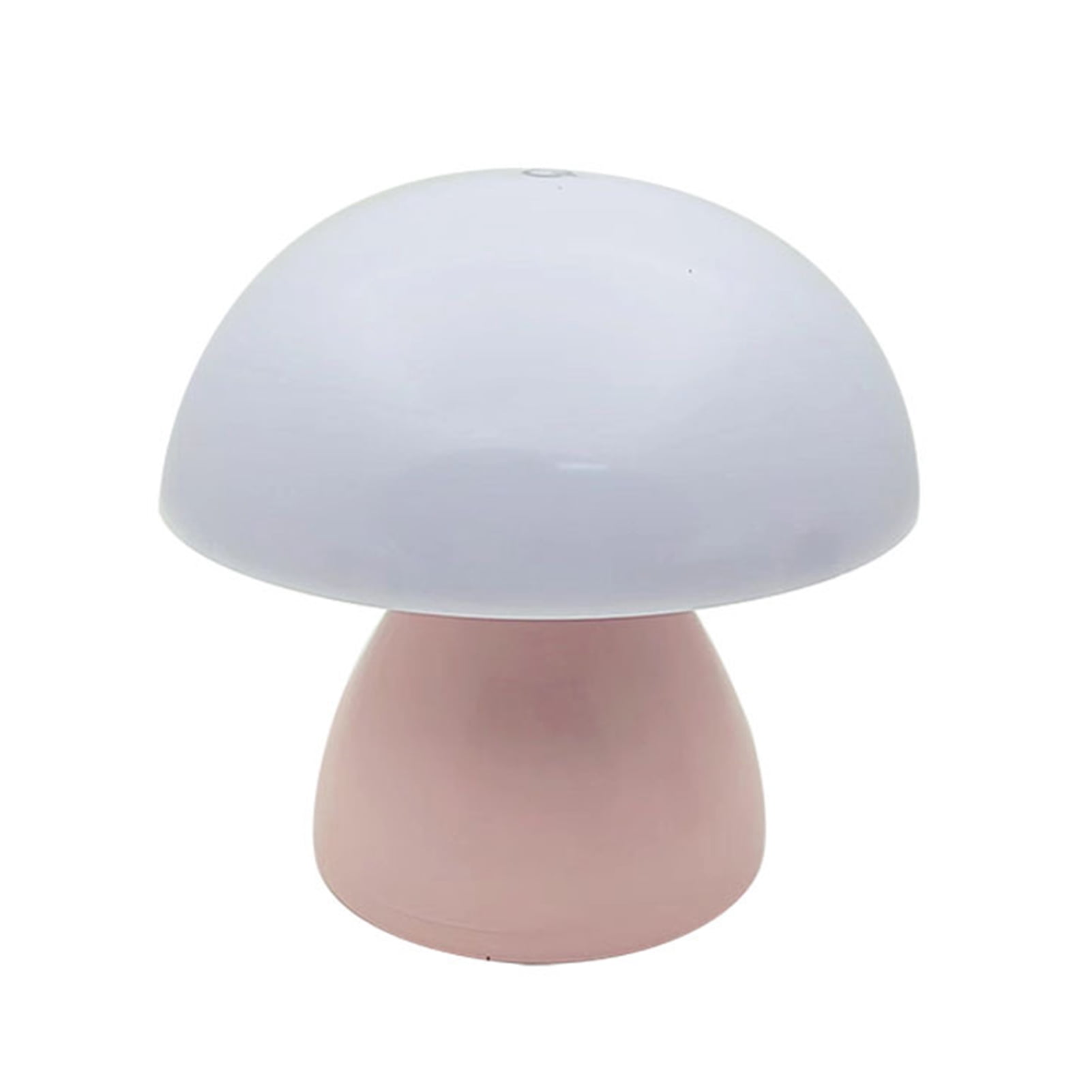 Joernso Mushroom Lamp Bedside Nightstand Light (Pink, 7 in) 6jiix