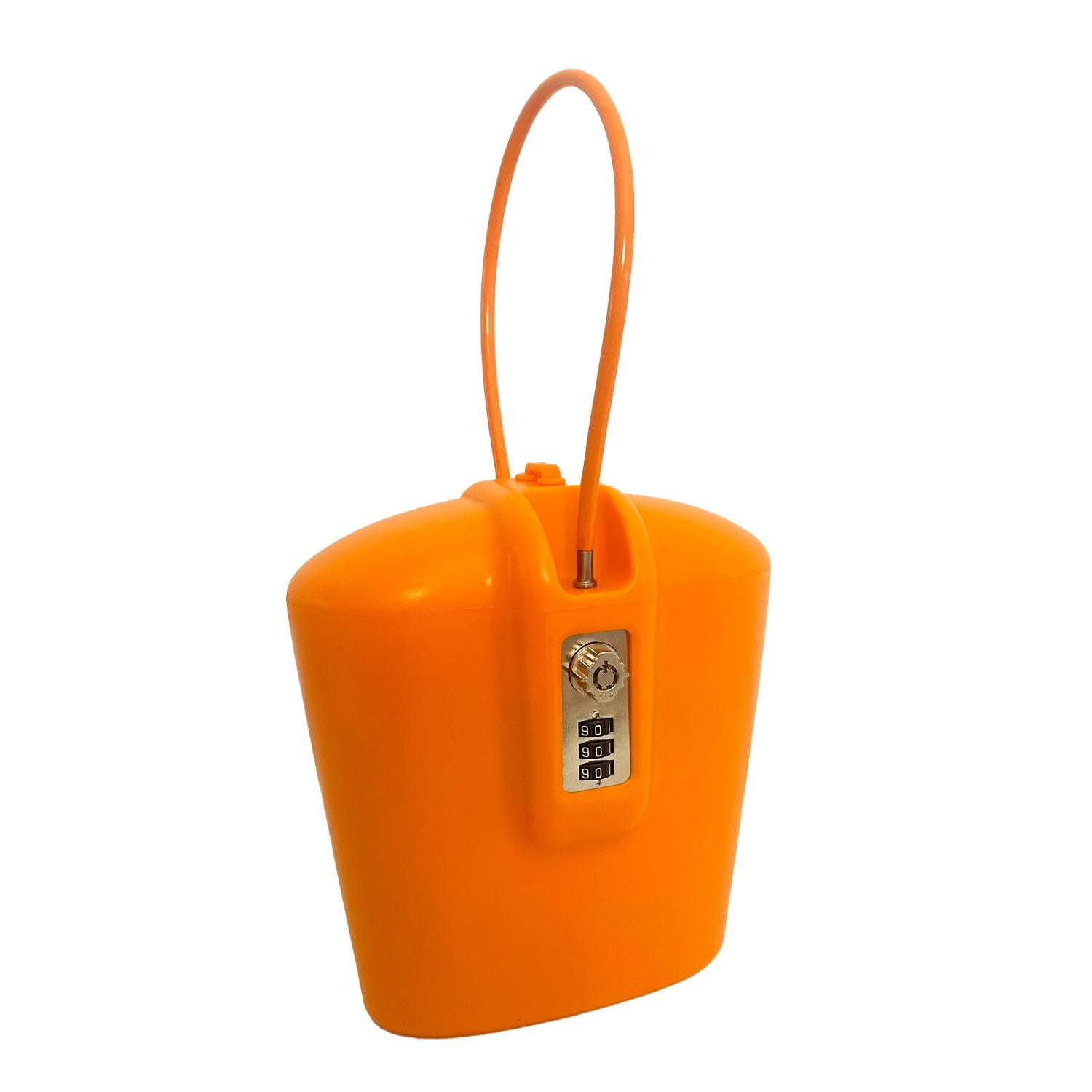SAFEGO Portable Travel Safe with Combination Lock (Orange, 17 in) 09m9s