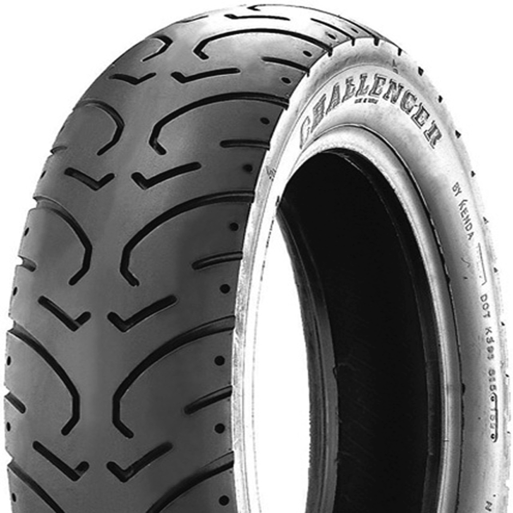 Kenda K657 Challenger Motorcycle Tire (Black, 140/90-16) ri8p4