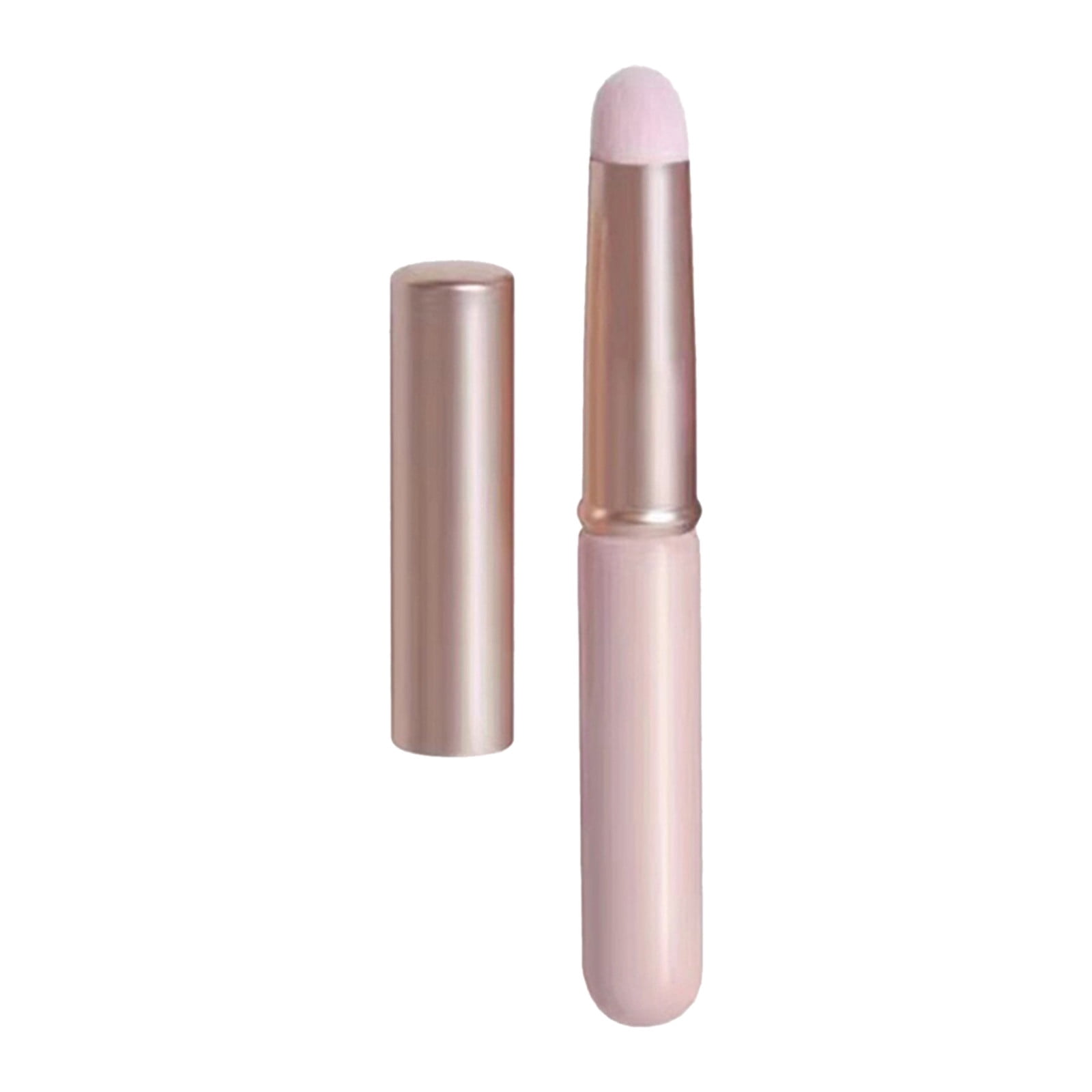 DONGGZWL Silicone Lip Brush with Lid (Pink, 1 Pack) pkst3