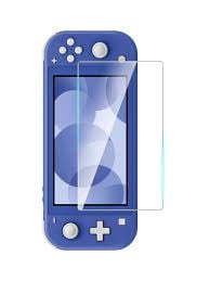 Nintendo Switch Lite Handheld Gaming Console with Tempered Glass Screen Protector (Blue, 1 Pack) jy4t5