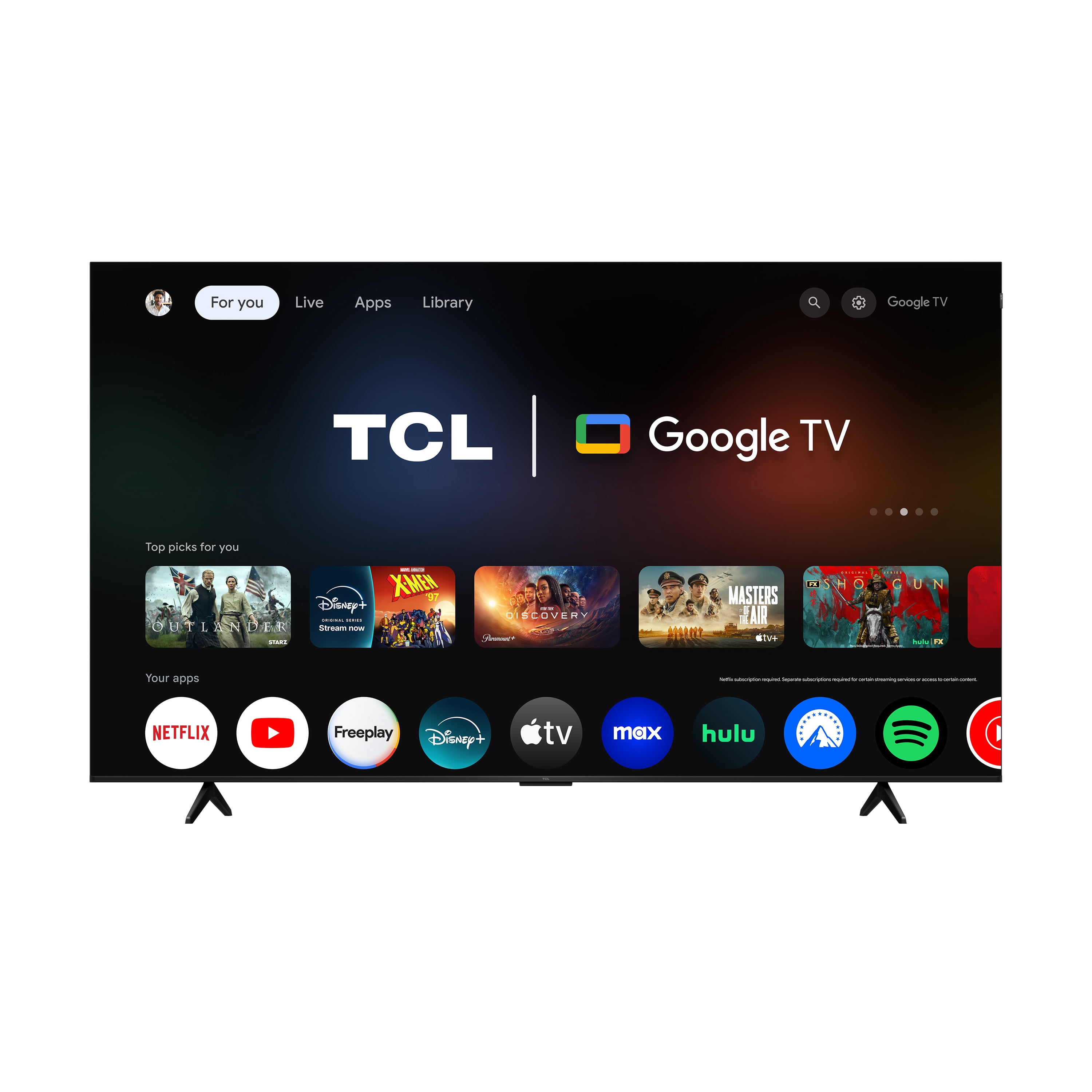 TCL 85-inch Q Series QLED 4K UHD HDR Smart Google TV (Black, 85 in) vd3vx