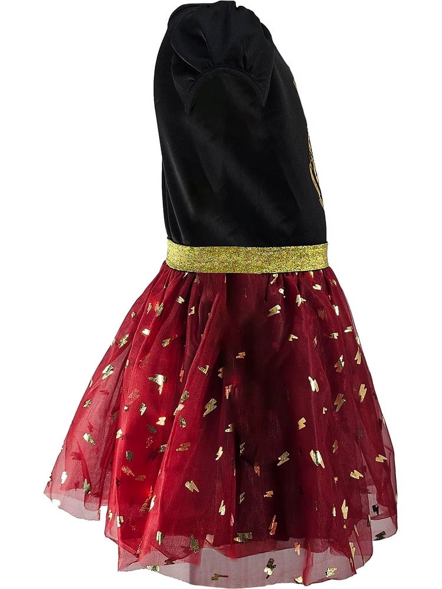 Harry Potter Hogwarts Girls Youth Tutu Dress (Red, M) xt1o2