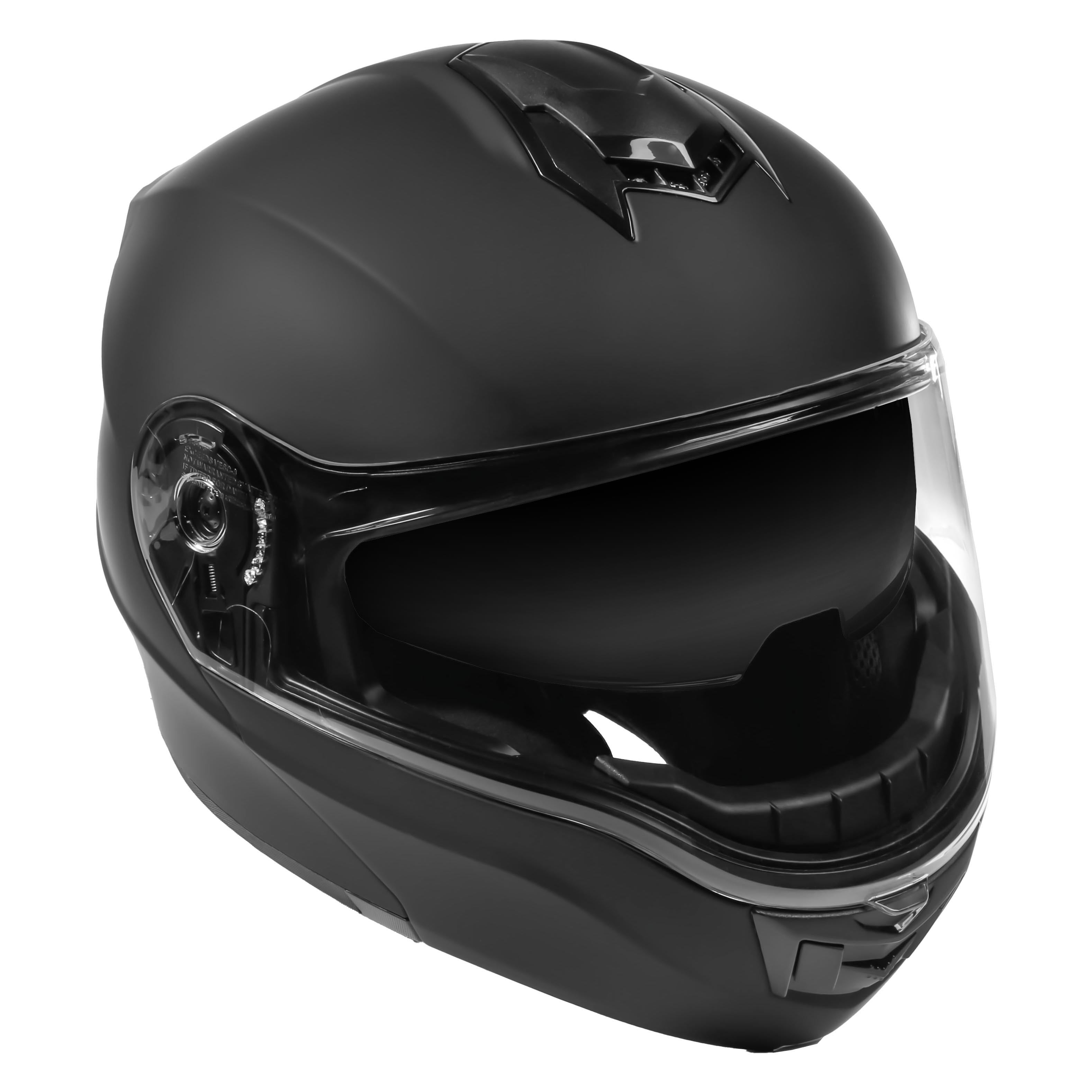 Fuel Helmets ACE Adult Modular Helmet (Black, Large) at2bp