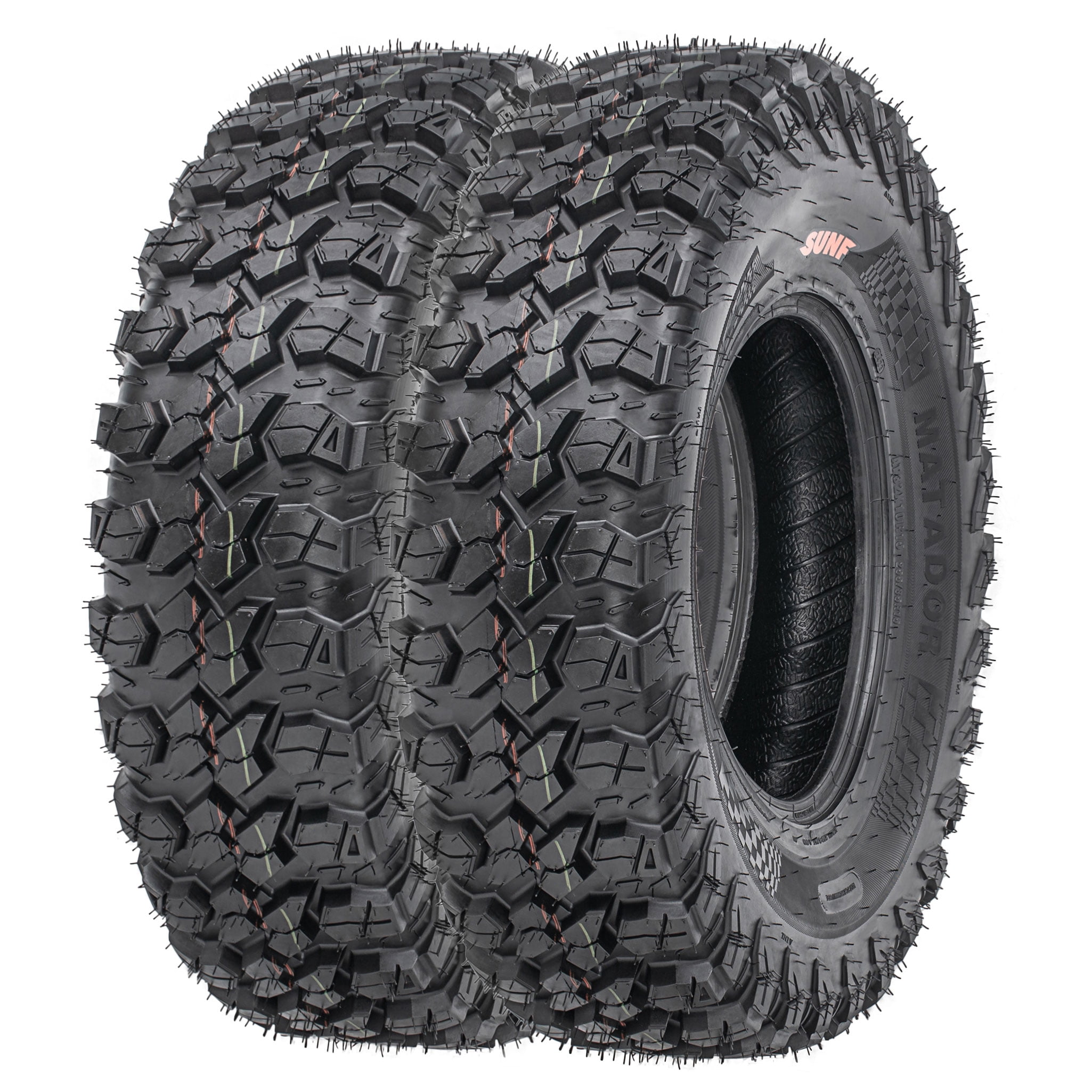 SUNF A060 All-Terrain ATV UTV Tire (32x10R15, 8-Ply, Set of 2) tk433