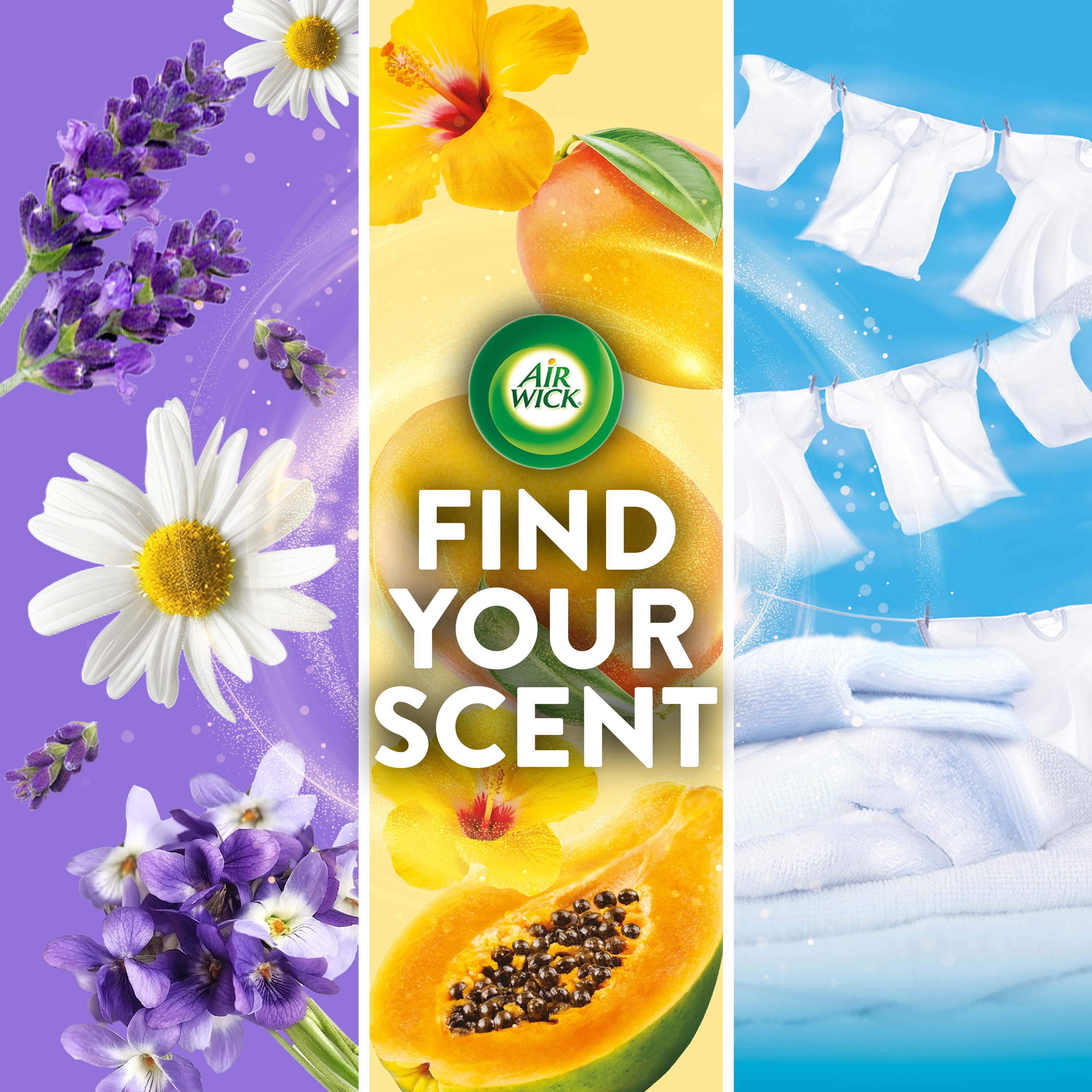 Air Wick Plug-In Air Freshener Scented Oil Warmer Device (White, 5 Pack) p9ogt