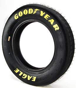 Goodyear Eagle Front Runner Racing Tire (Black, 25.0 x 4.5 x 15 in) nvfnz