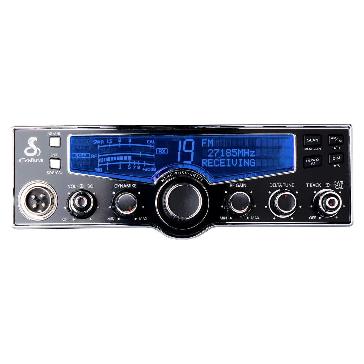 Cobra 29LX Professional CB Radio with NOAA Weather Alerts and 4-Color LCD Display (Black) dgy05