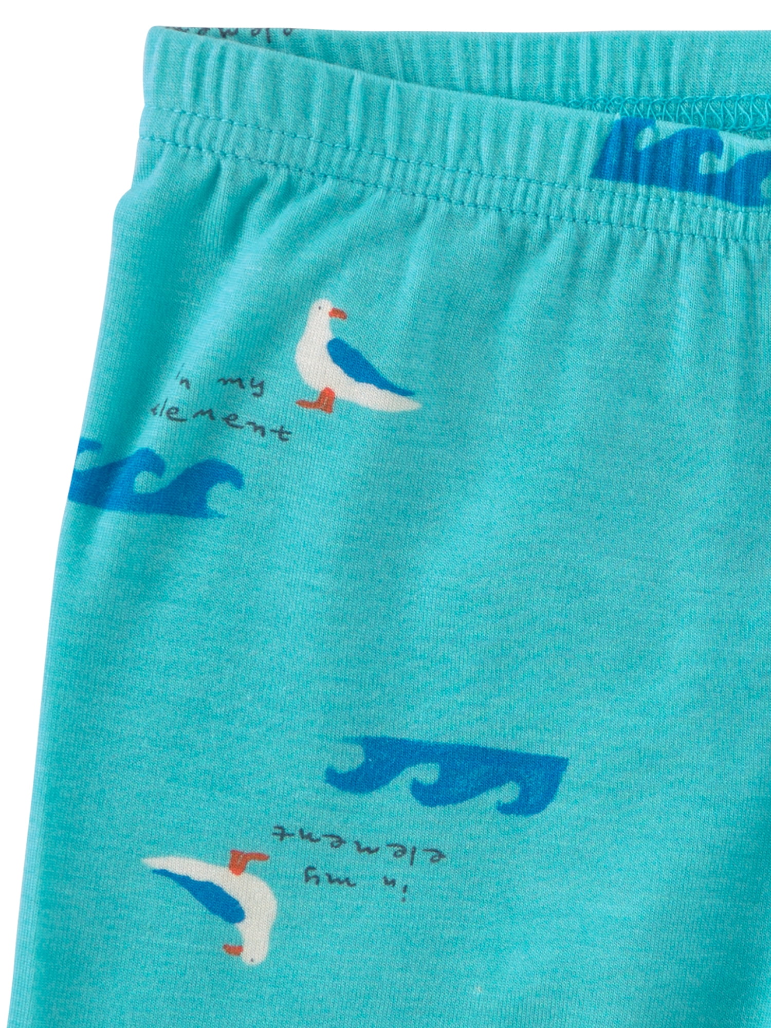 Carter's Child of Mine Baby and Toddler ComfySoft Pajama Set, 2-Piece Short Sleeve Top and Shorts (Blue, 12M-5T) pajmh
