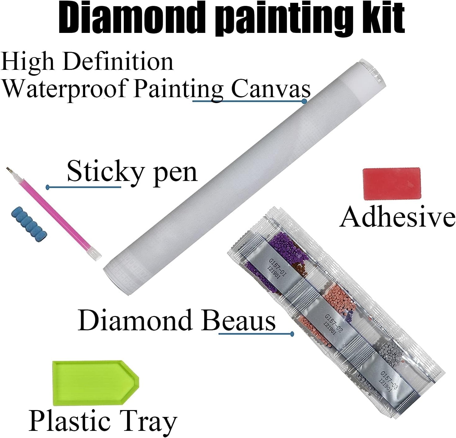 DLDZSW Frozen 5D Diamond Painting Kit DIY Art Craft Set (11.8 in x 15.7 in) c79l5