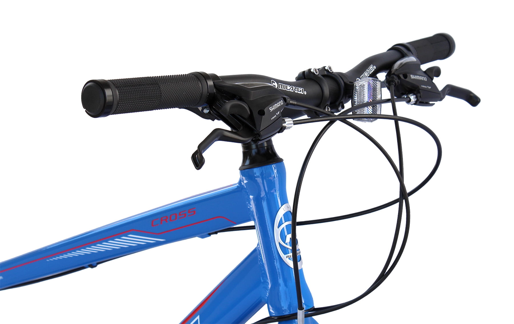 Micargi Cross Hybrid Bike Lightweight Commuter Fitness Bicycle (15.4 in Frame) 9emxc