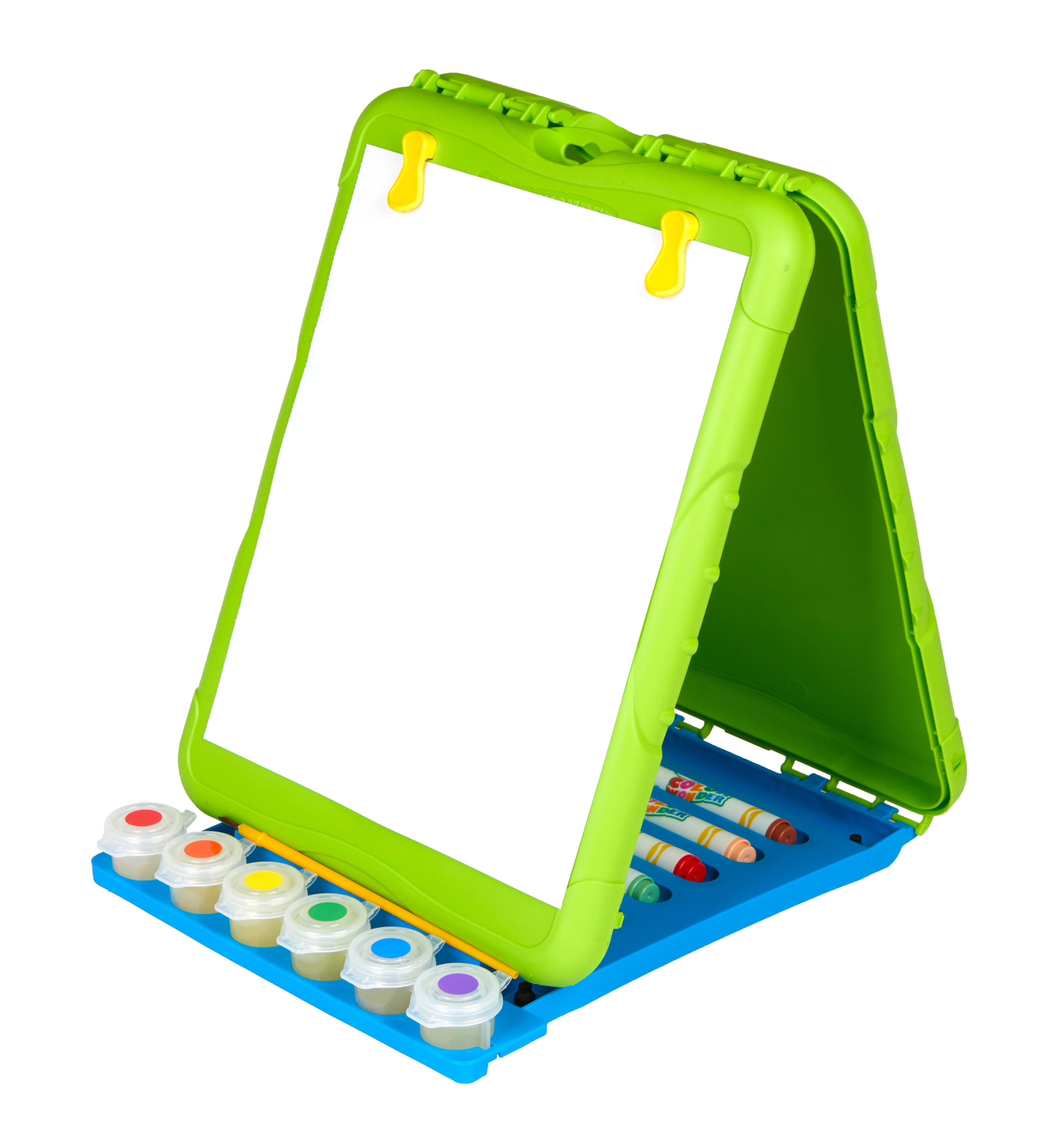 Crayola Color Wonder PJ Masks Travel Easel Activity Set with Mess-Free Markers and 30 Coloring Pages (One Size) cqydh