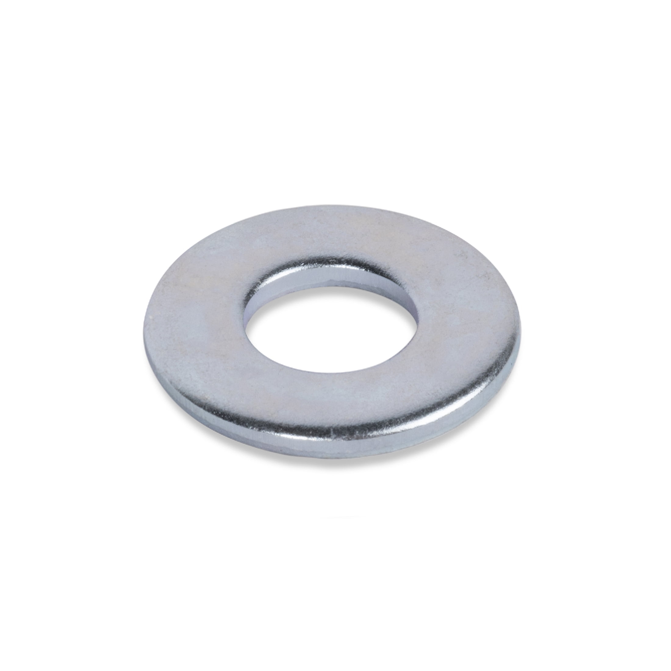 Hillman Flat Washers (Steel, Zinc Finish, #8, 45 Pack) zmny1
