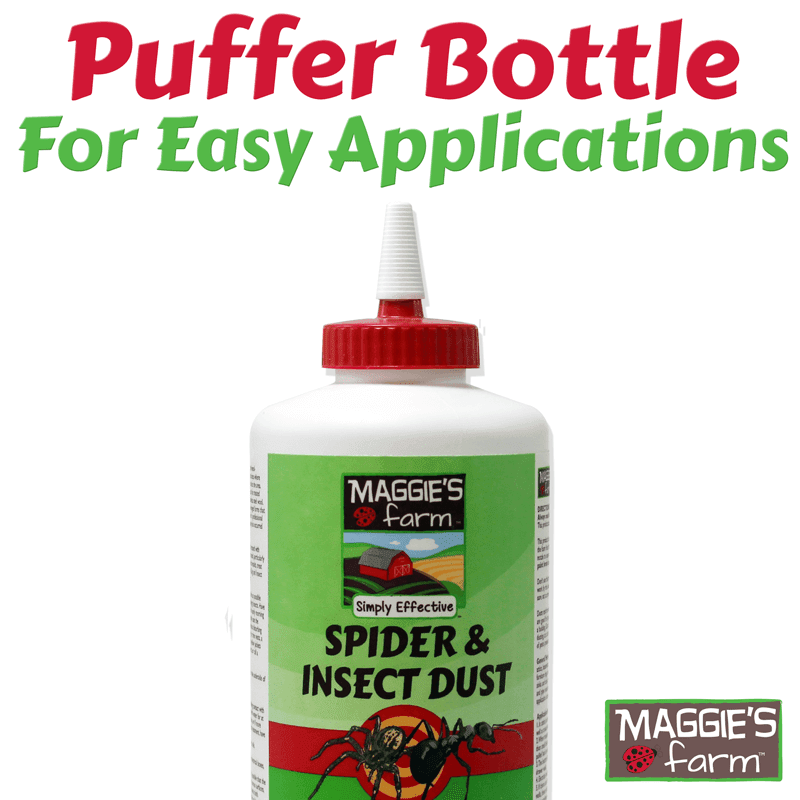 Maggie's Farm Spider and Insect Dust (Natural Plant-Based Pest Control, 7 oz) vhhf7