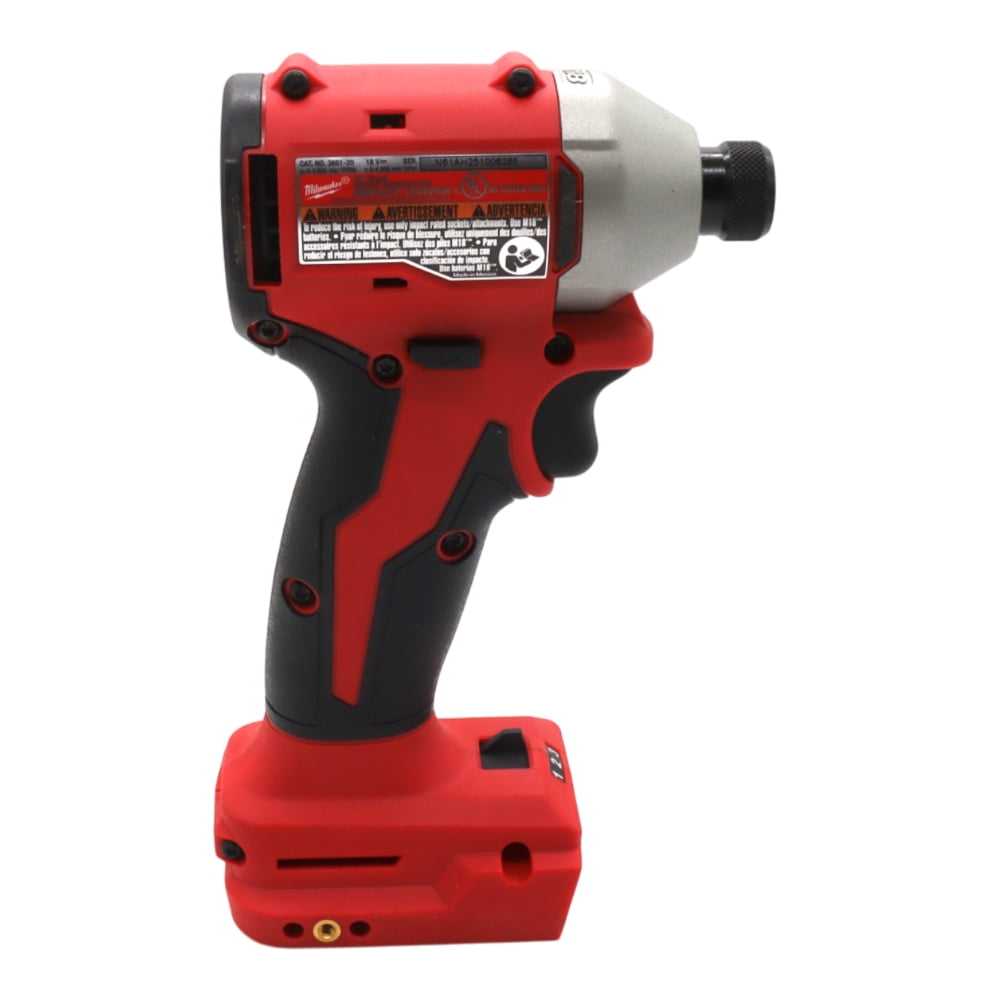 Milwaukee 18V Compact Cordless 1/4 in Hex Impact Driver with 3-Mode Drive Control (Tool-Only, 1.7 lb) woovp