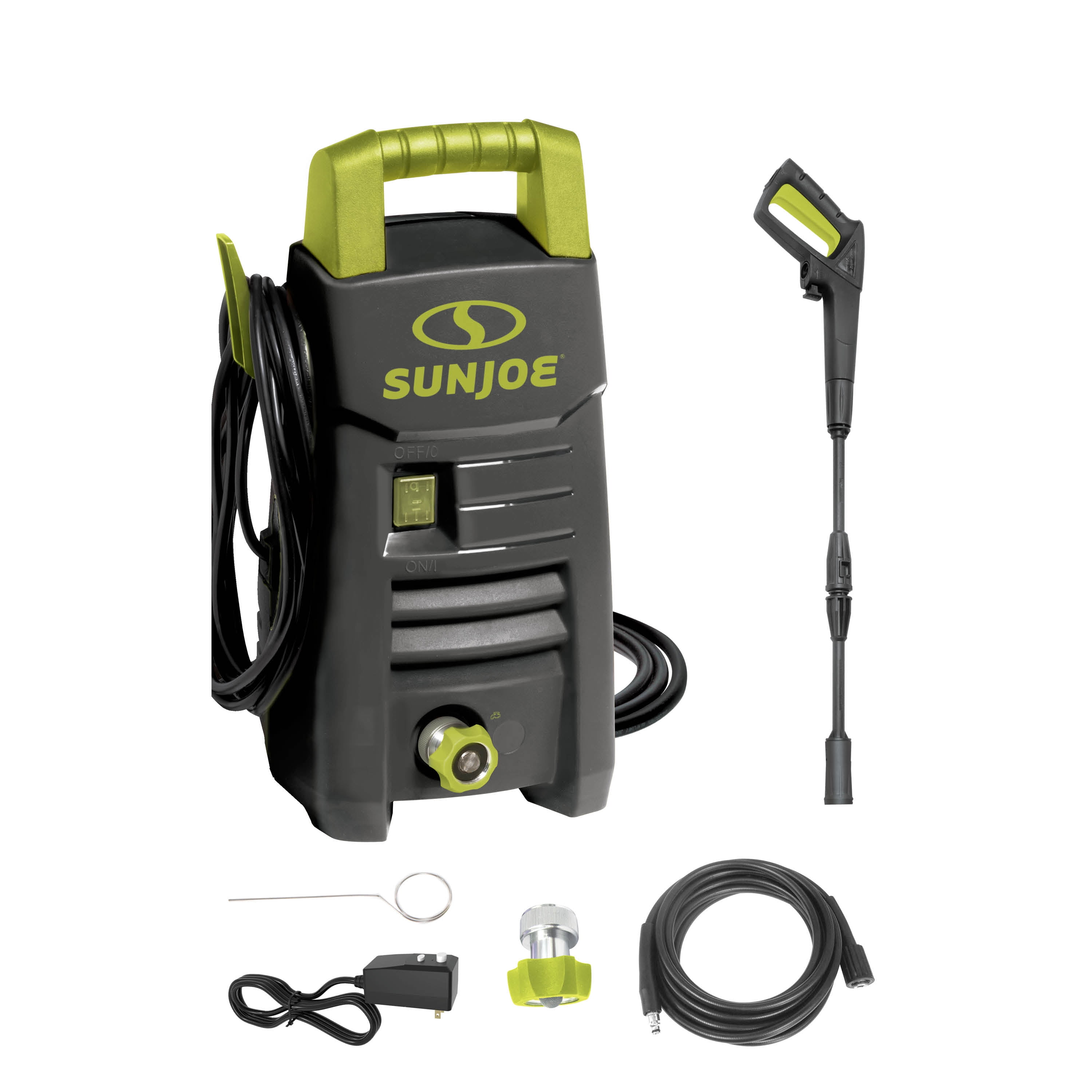 Sun Joe Electric Pressure Washer with Adjustable Spray Wand (1500 PSI, 11-Amp) 484kv