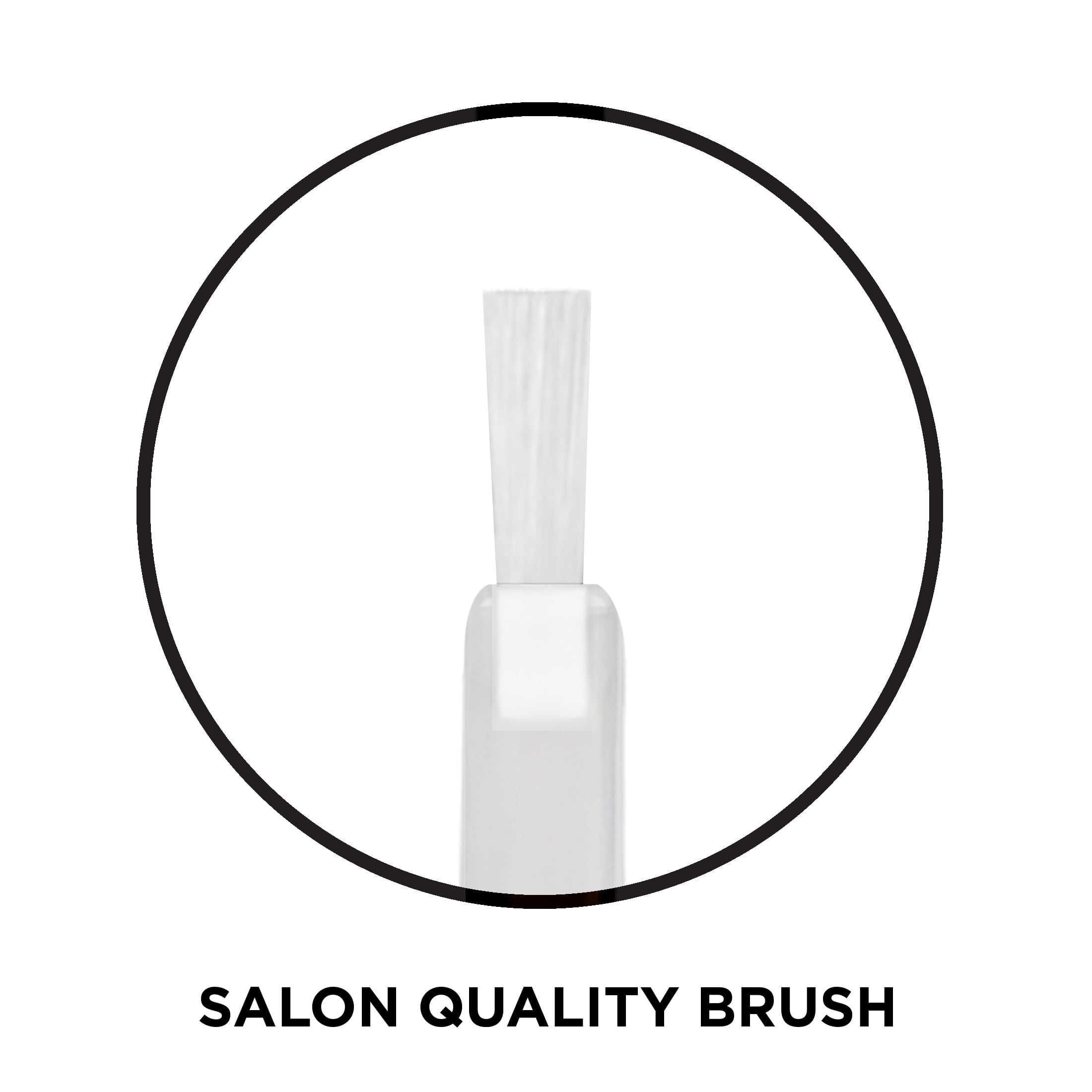 L.A. COLORS Salon Fab Nail Treatment Top Coat, Quick-Dry High-Gloss Finish (Clear, 0.44 fl oz) i8bem
