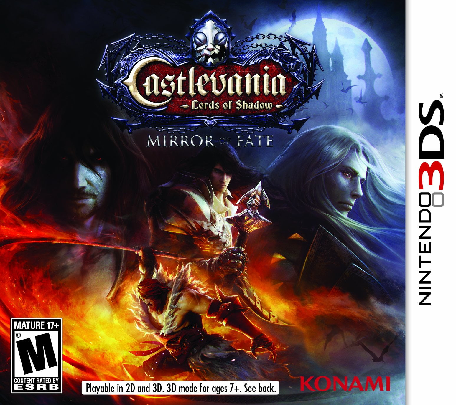 Konami Castlevania Lords of Shadow Mirror of Fate (Nintendo 3DS) 49cgg