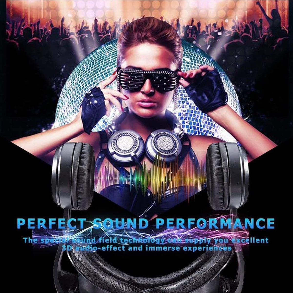 SIMIYA VR Headset with Remote Controller, 3D Virtual Reality Glasses for Gaming and Movies, Adjustable Focus Eye Care System (Black, 4.7-6.5 in) fsz5h