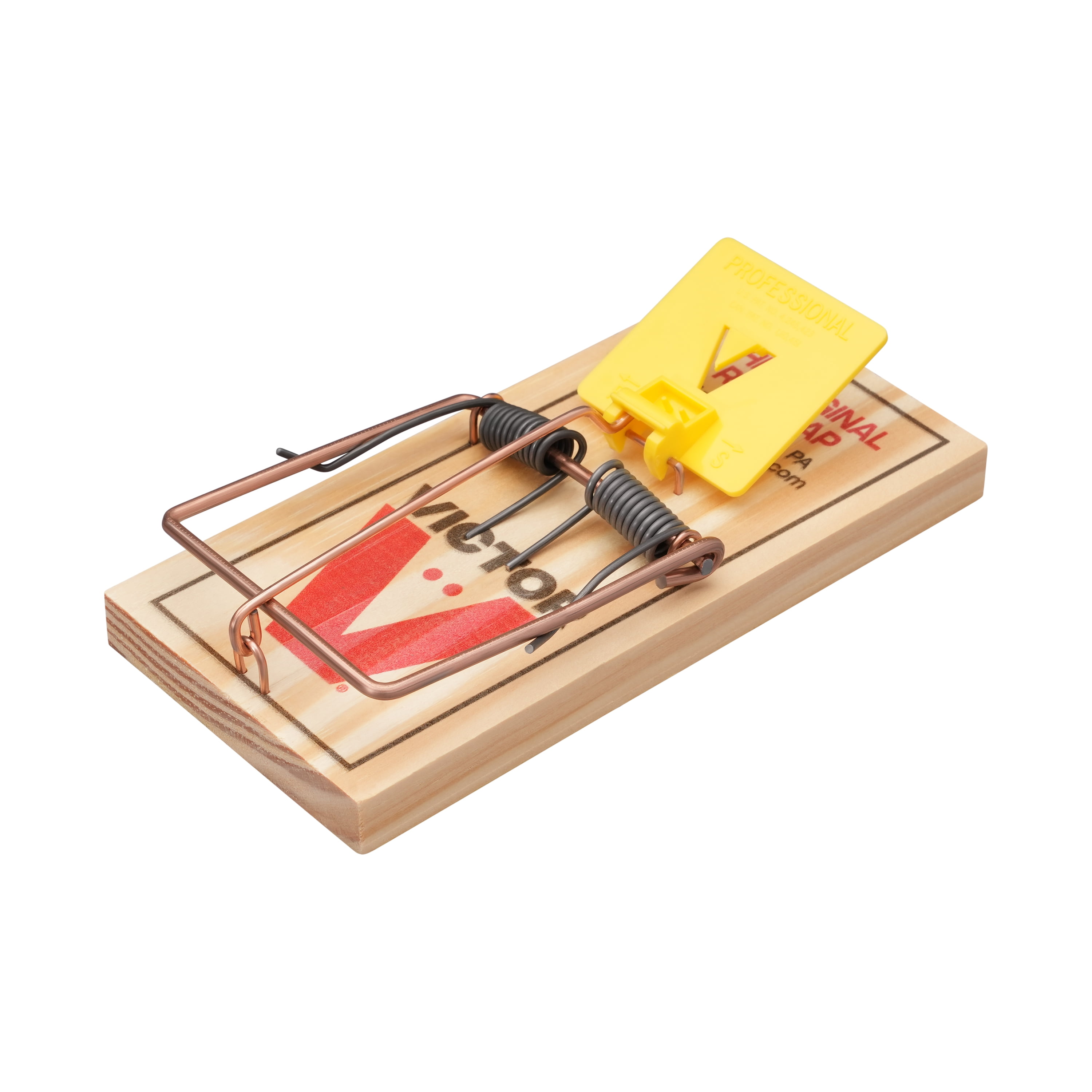 Victor Easy Set Extended Trigger Rat Trap (Wooden, 1 Pack) 8j7rz