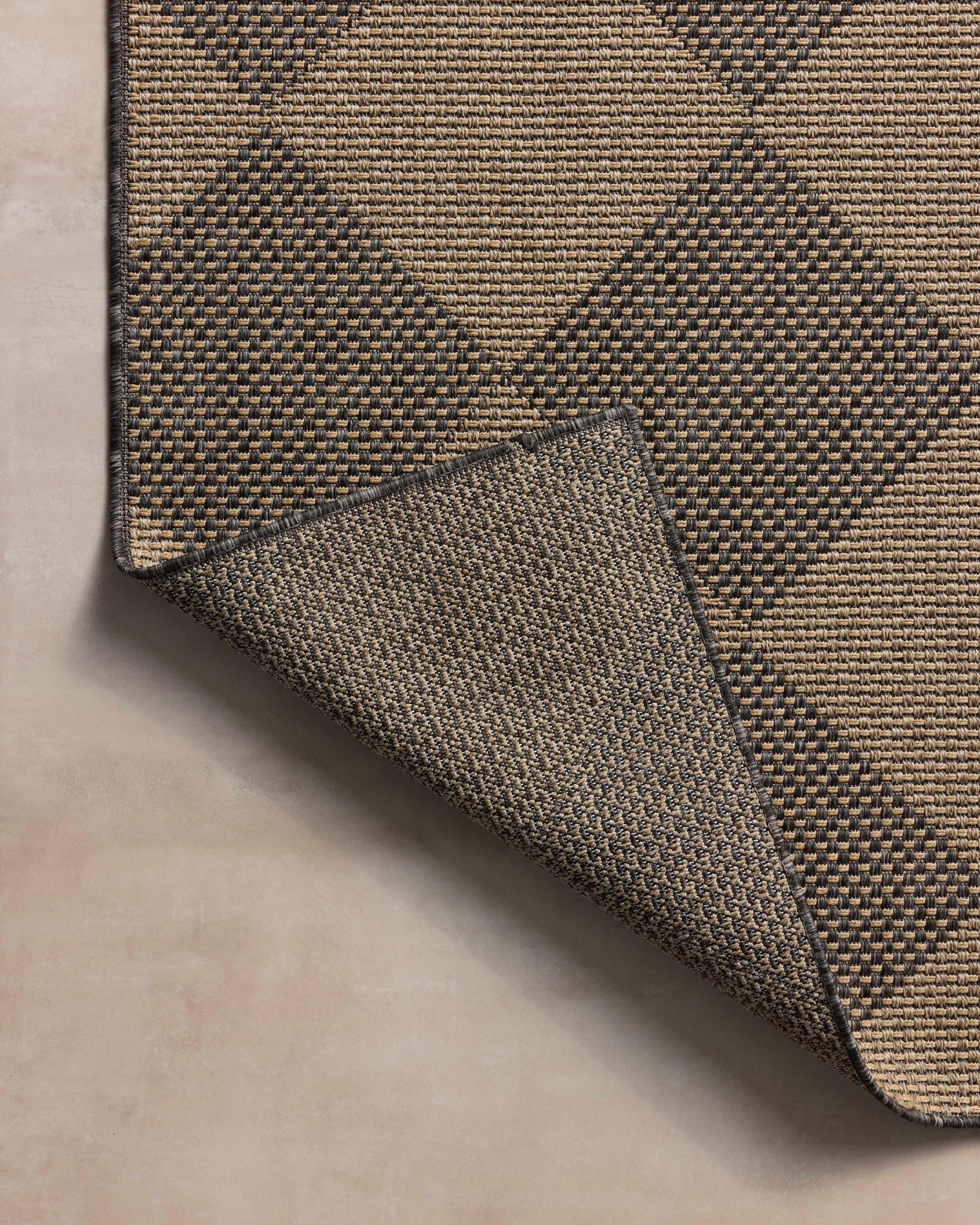 Loloi Chris Loves Julia Providence Area Rug (Graphite/Sand, 5 ft x 7.6 ft) axx2j