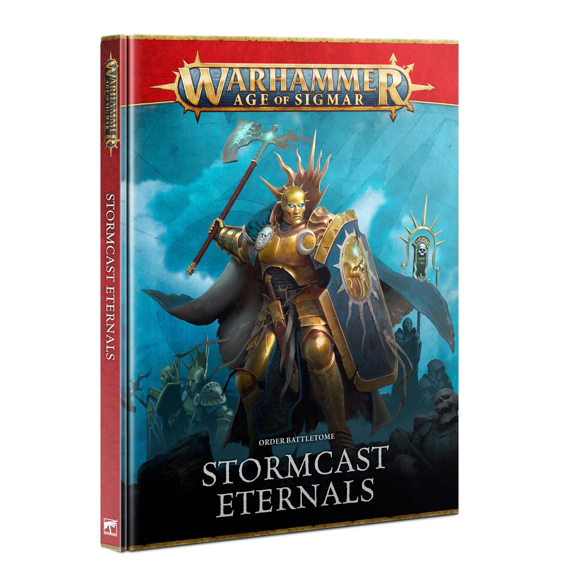 Games Workshop Warhammer Age of Sigmar Battletome Stormcast Eternals 4th Edition (1 Unit) sjr30