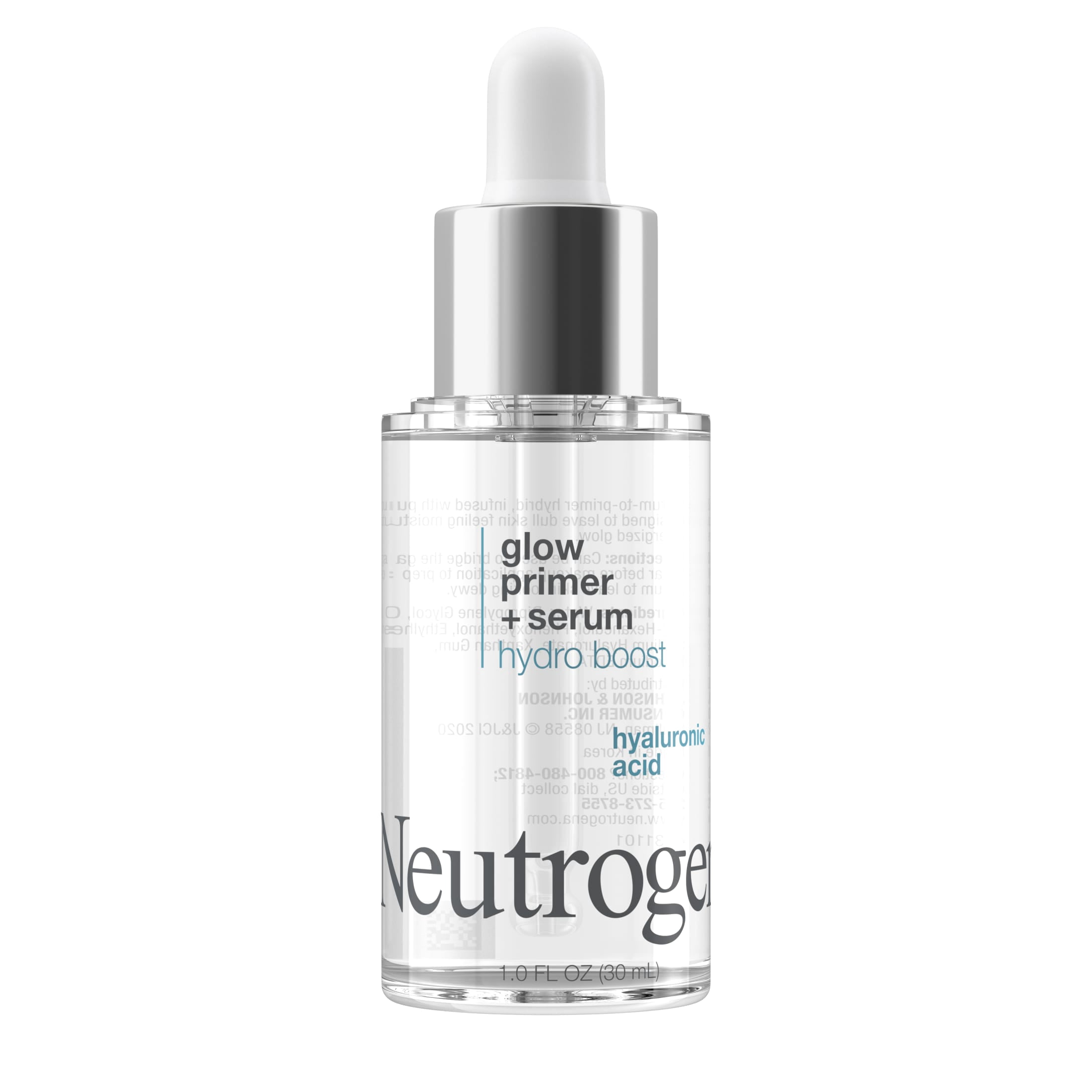 Neutrogena Hydro Boost Glow Booster Primer & Serum, Hydrating Face Makeup Base (1.0 fl oz) onvl3