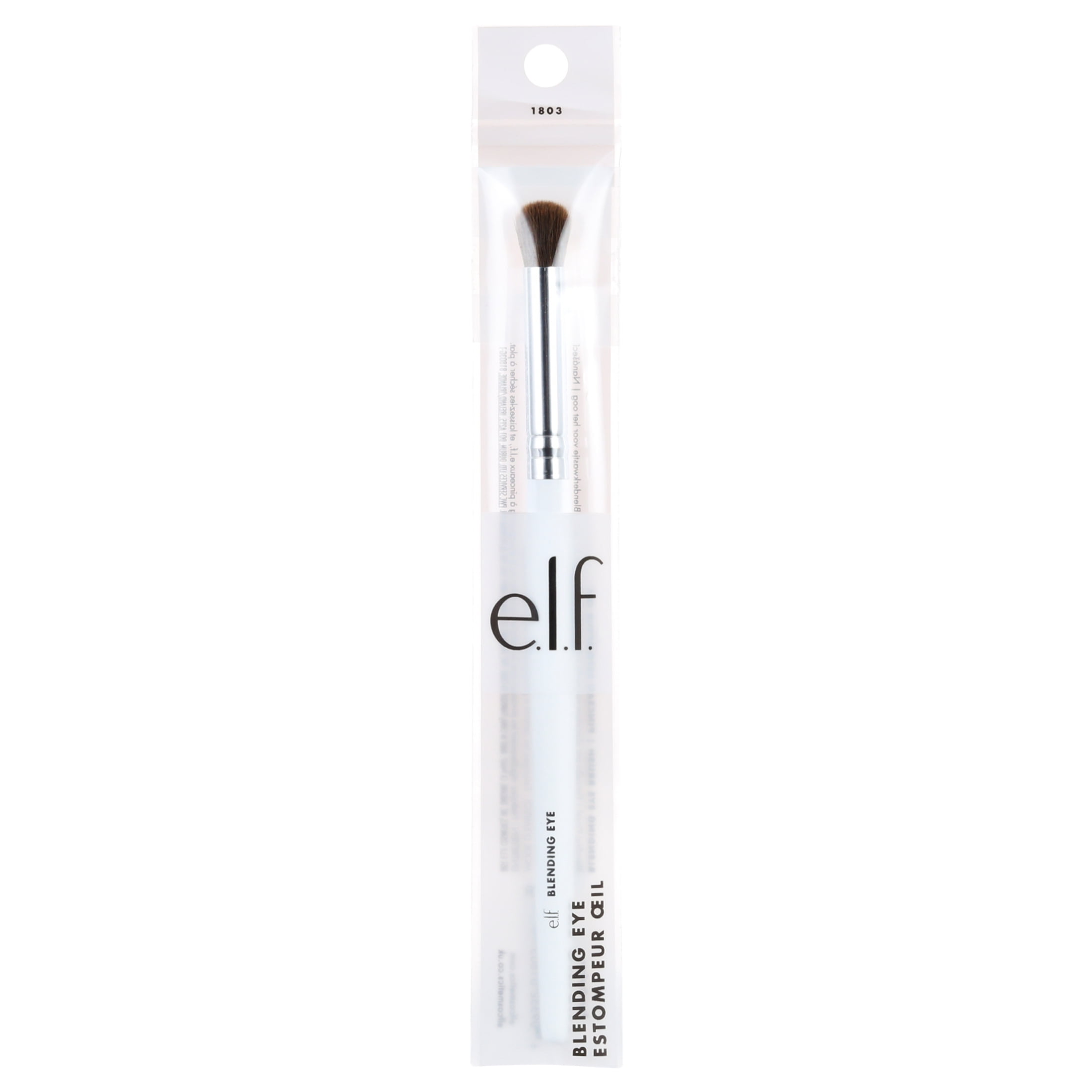 e.l.f. Cosmetics Blending Eye Brush Professional Soft Bristle Makeup Tool (Brown, 1 Count) 9a69a