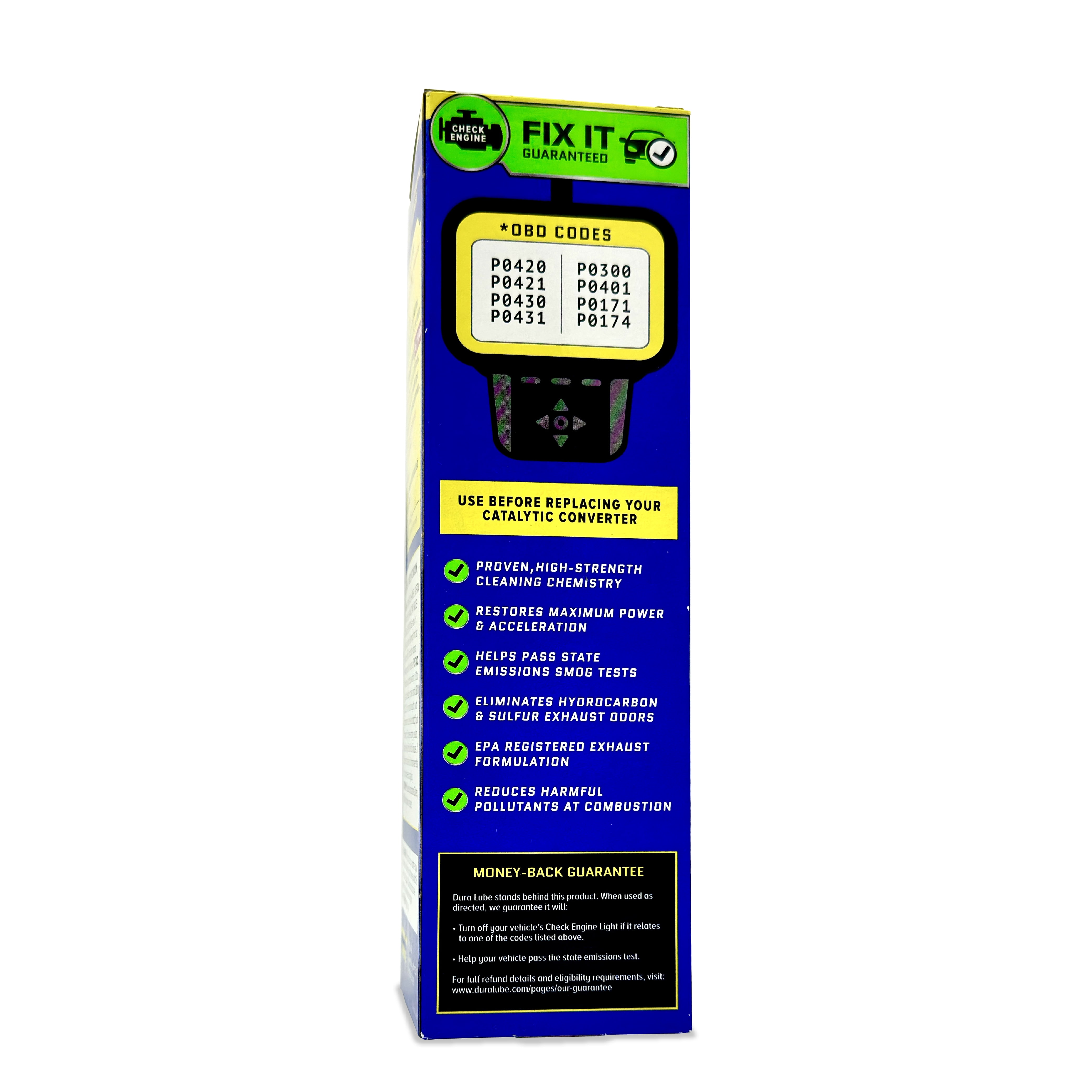 Dura Lube Catalytic & Exhaust System Treatment Emissions Additive Converter Cleaner (16 fl oz) ftgy3