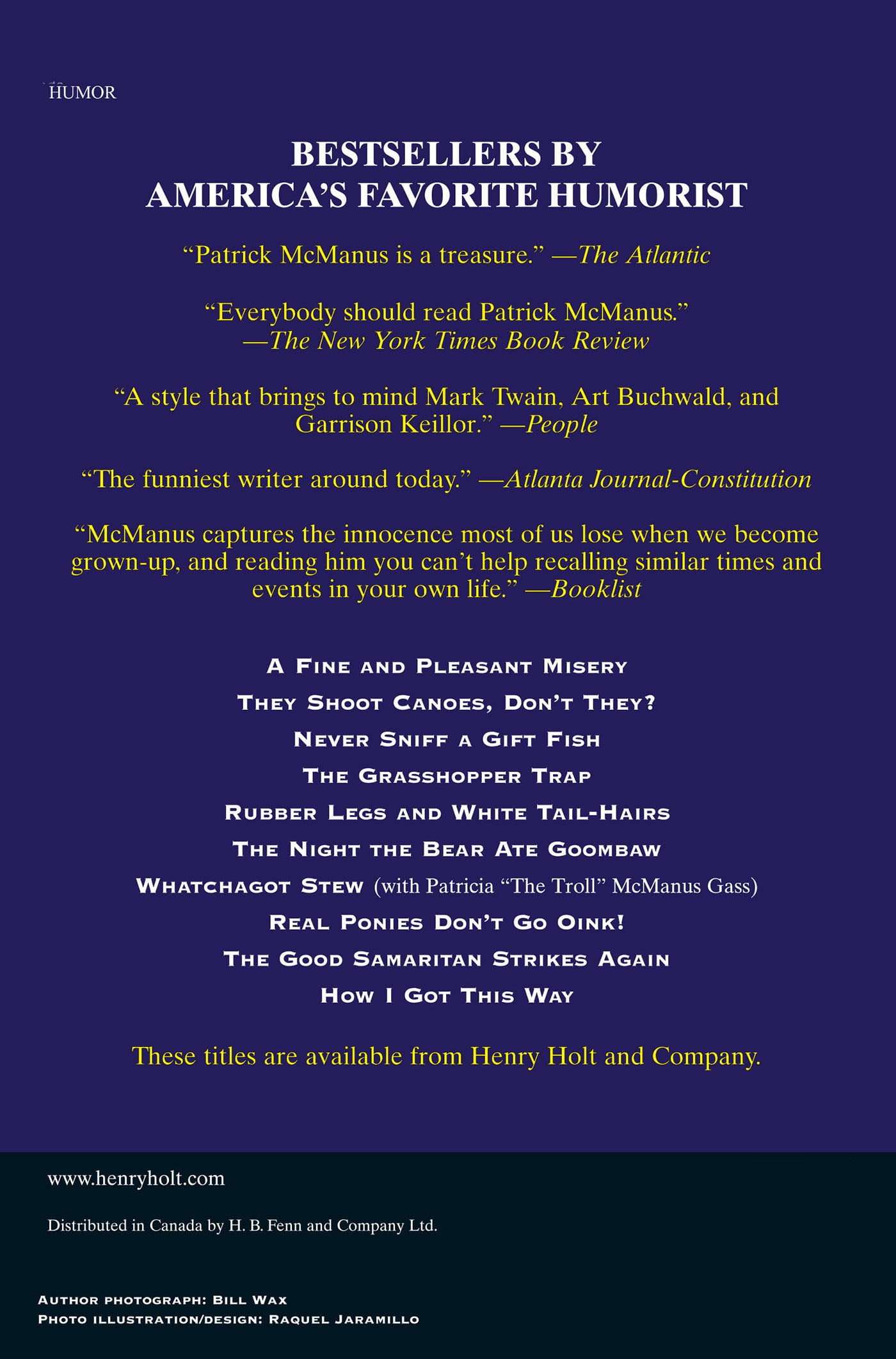 Patrick F McManus How I Got This Way Humorous Essays (Paperback) jvlck