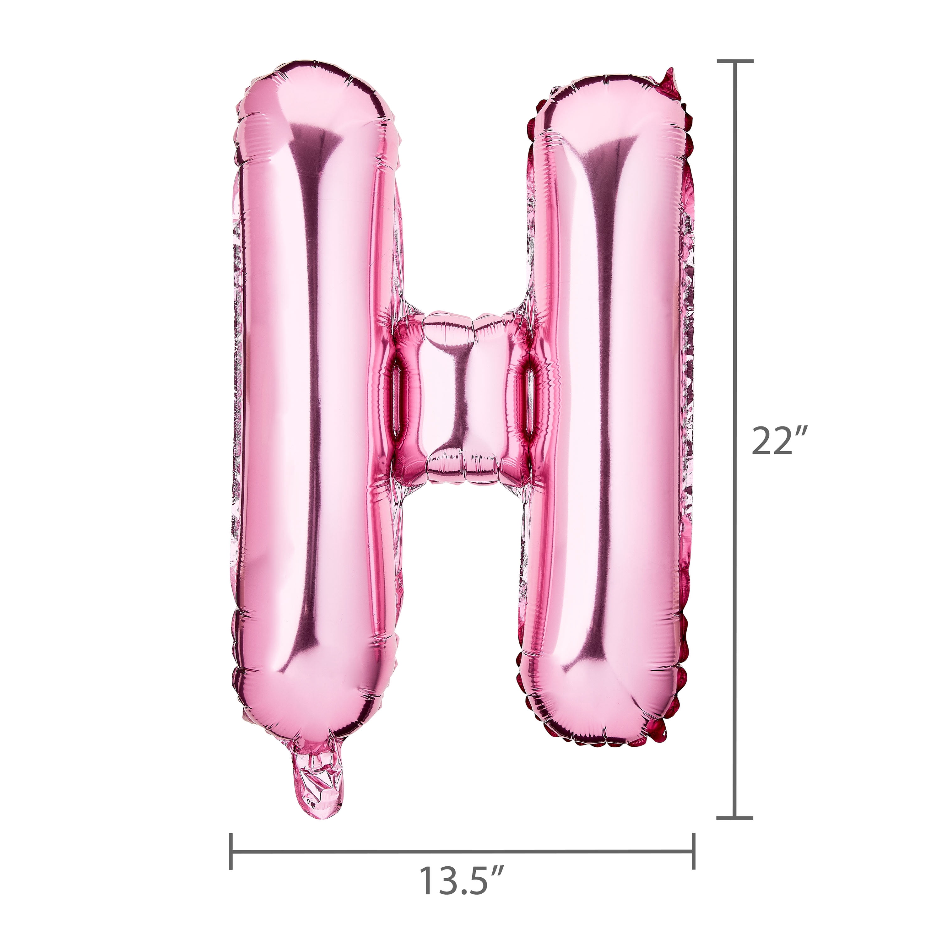 Way To Celebrate Happy Birthday Foil Daisy Balloon Banner (Pink and Gold, 18 Pieces) miaaj