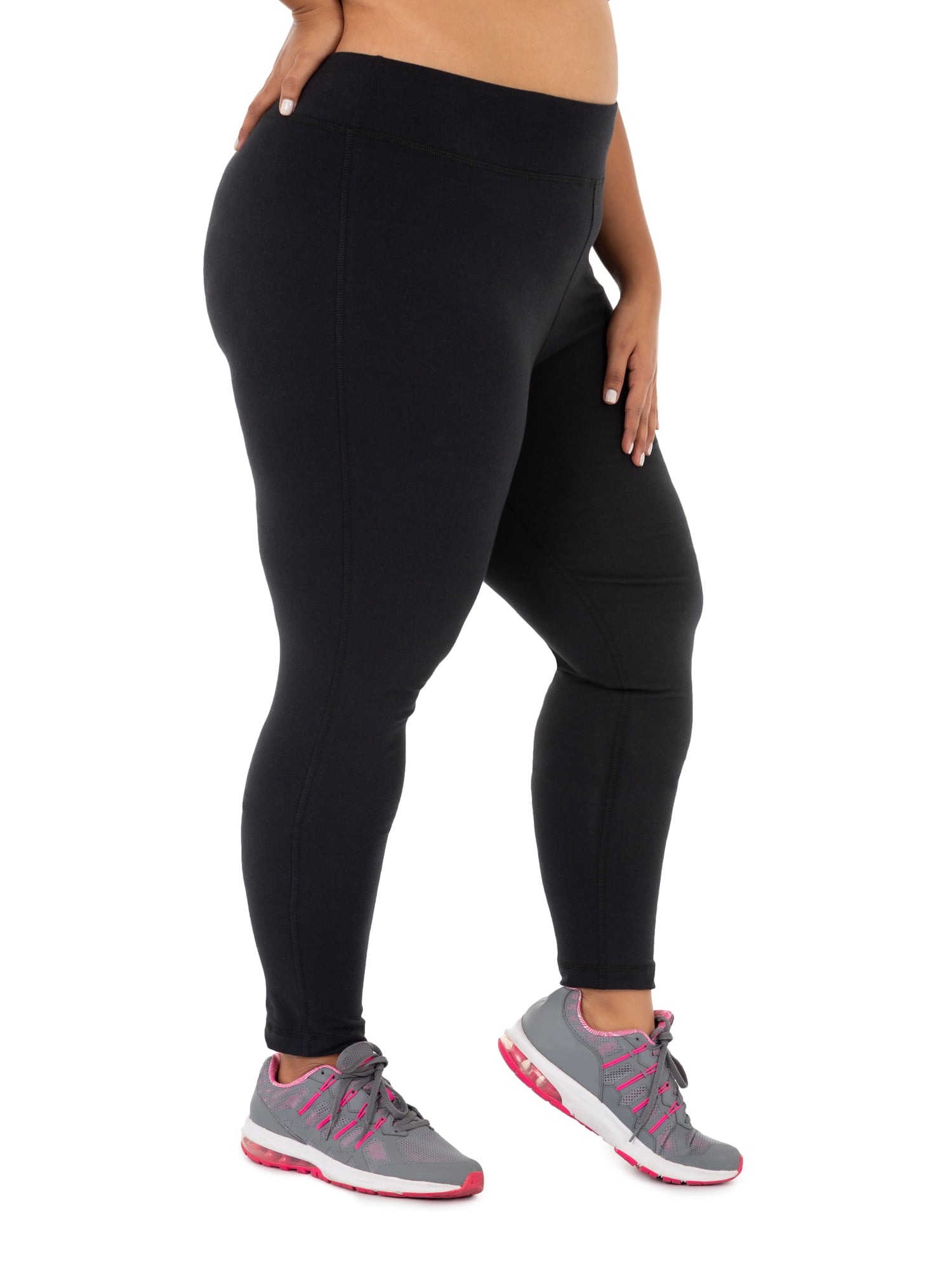 Athletic Works Women's Plus Size Core Active Legging (Black, 28 in Inseam) rq3vl