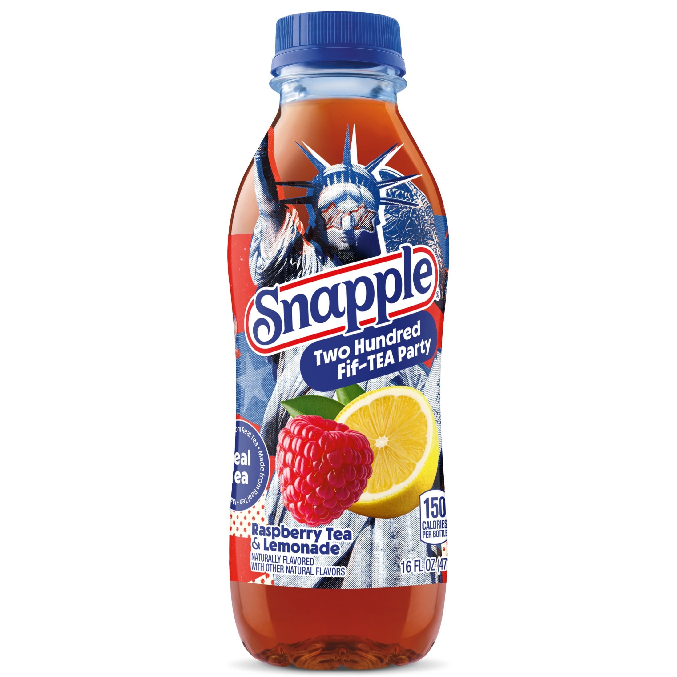 Snapple Raspberry Tea and Lemonade, Two Hundred Fif-TEA Party Limited Edition (6 Pack, 16 fl oz) fsws9
