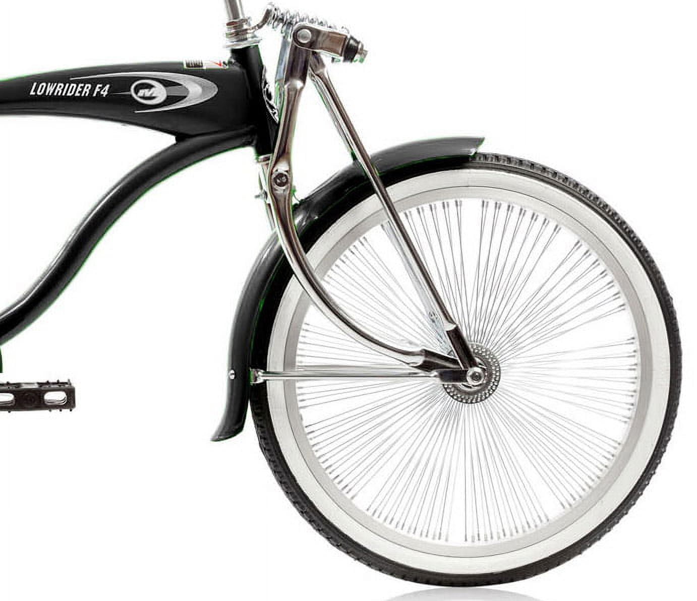 Micargi 20 in Cruiser Bike with Coaster Brake (Black, 20 in) byern