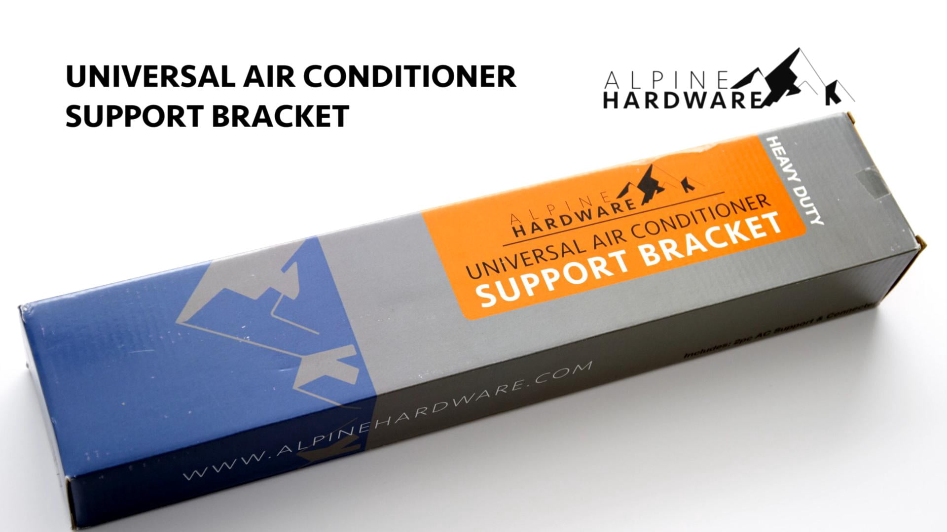 Alpine Hardware Universal Window Air Conditioner Support Bracket (Heavy-Duty, 105 lb Capacity) phbcn