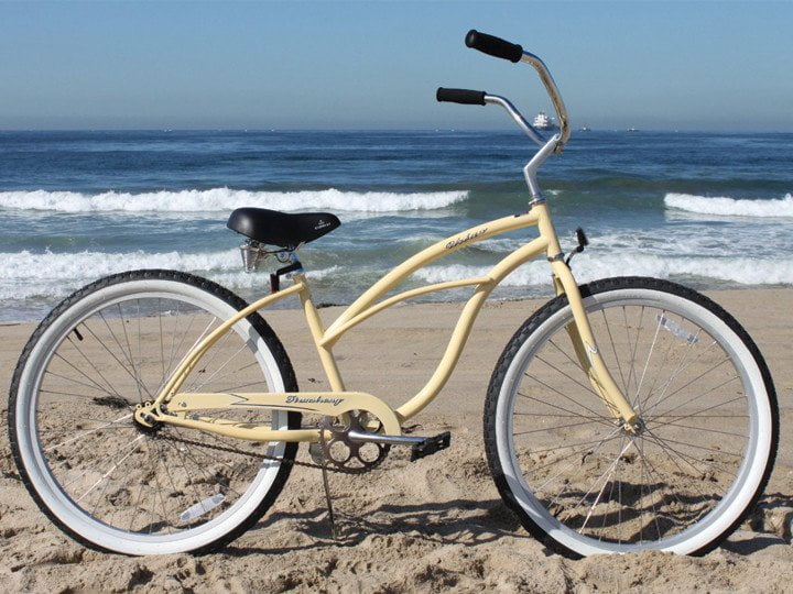 Firmstrong Urban Lady Women's Single Speed Cruiser Bicycle (Vanilla, 24 in) j6zs2